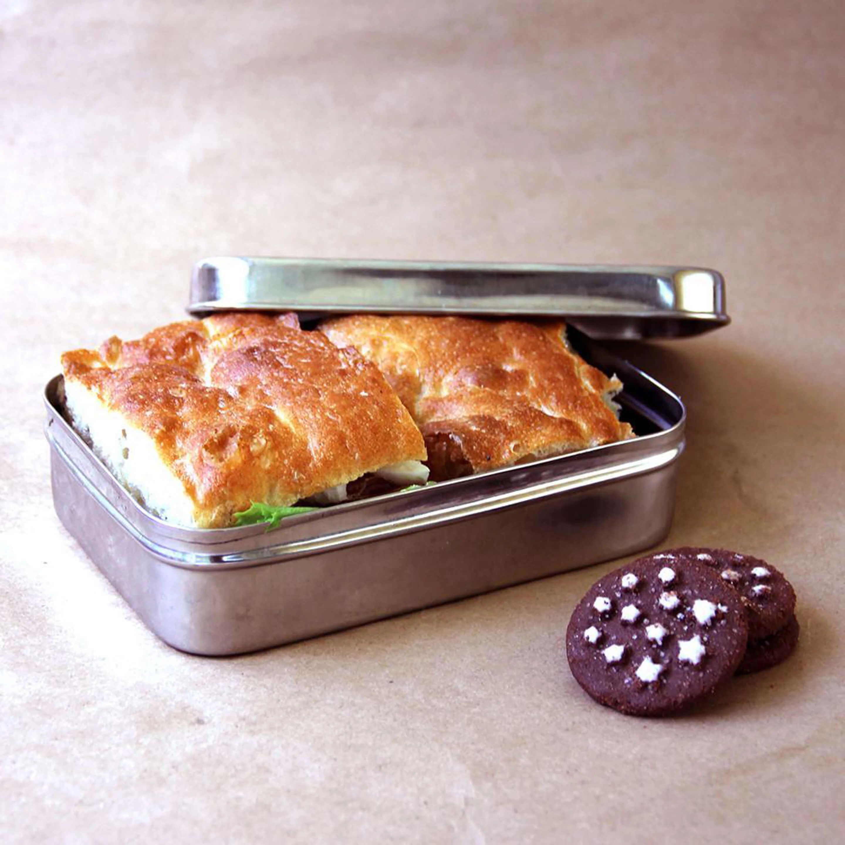Solo Rectangle - Stainless Steel Lunch Container - Image 6