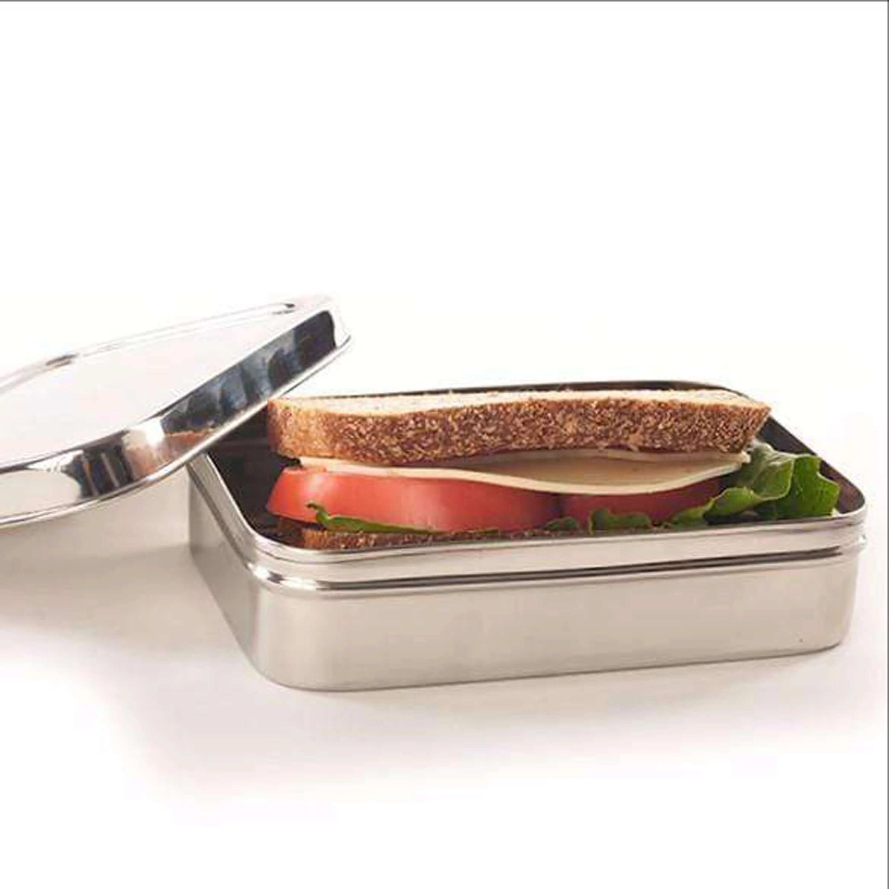 Solo Rectangle - Stainless Steel Lunch Container - Image 7