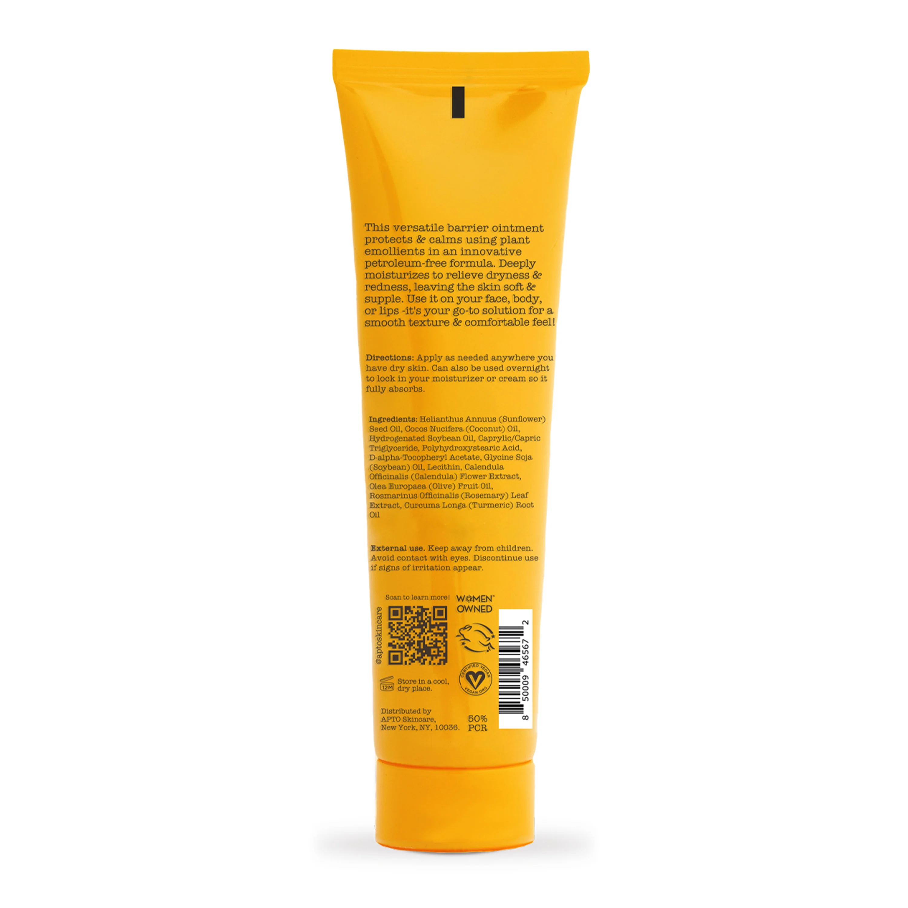 Soothing Ointment with Turmeric & Calendula, Moisturizing Barrier Cream - Image 3