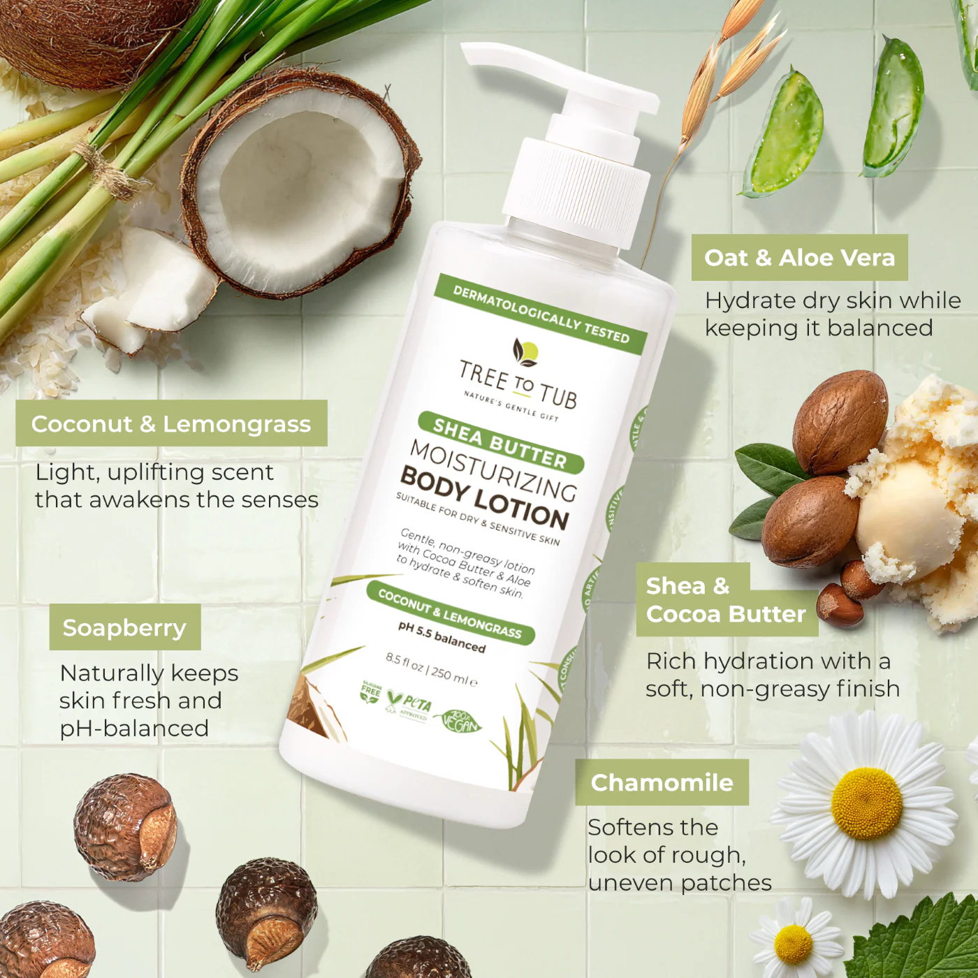 Shea Butter Moisturizing Body Lotion - Image 5