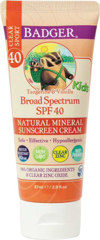 Kids Mineral Sunscreen Cream - SPF 40 - Image 3