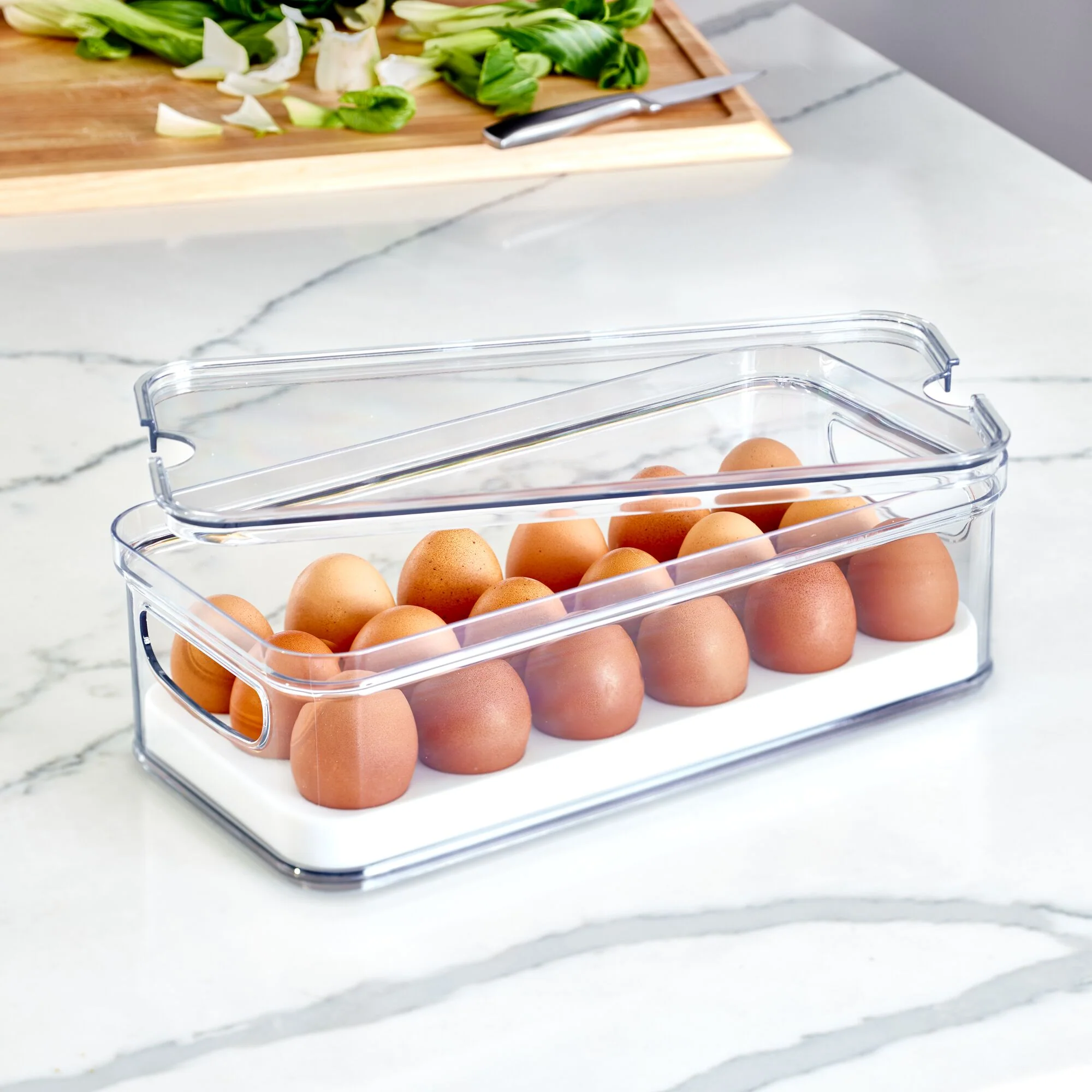 Stackable Fridge Egg Bin made with Recycled Plastic - Image 6