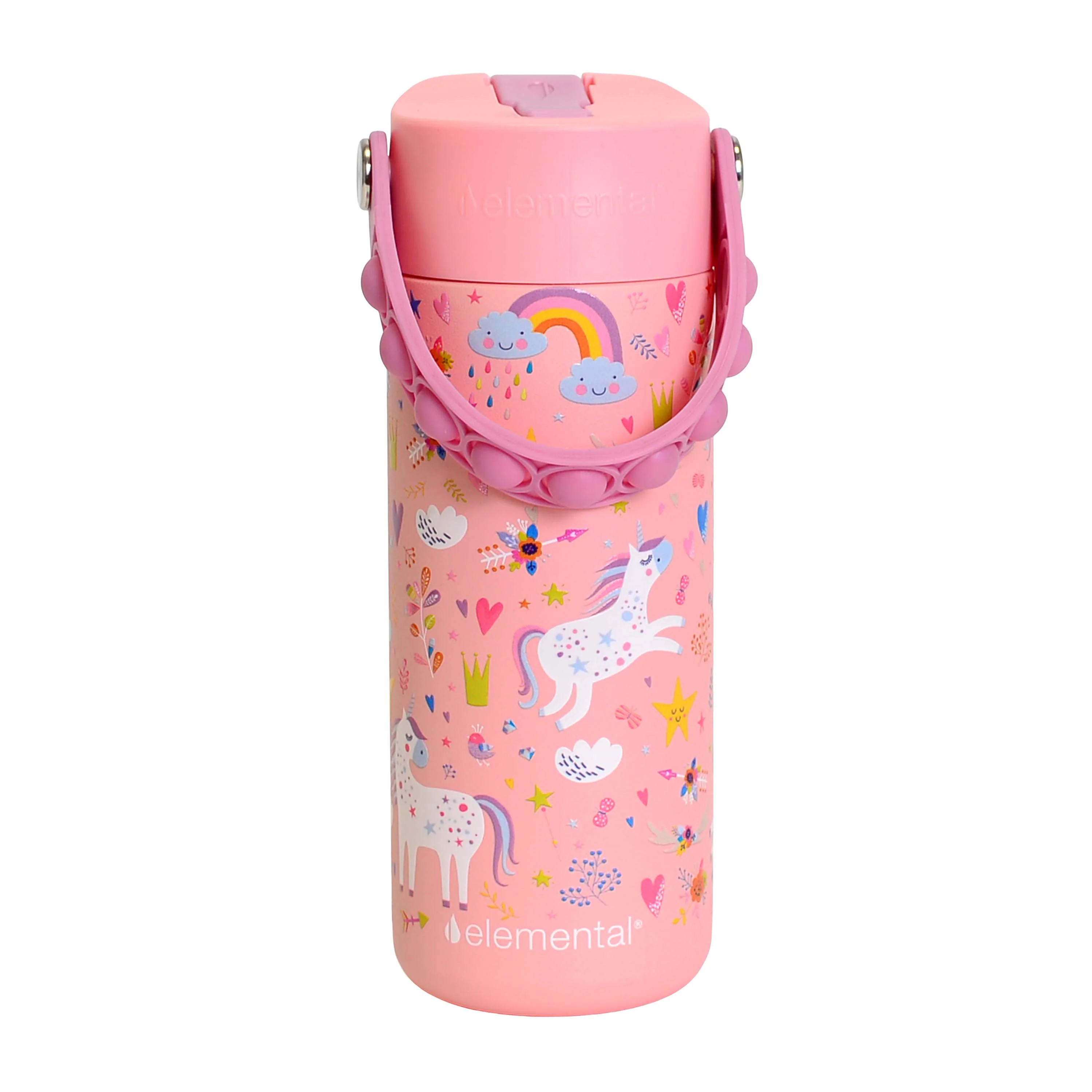 Stainless Steel Kids Water Bottle, 18oz - Image 14