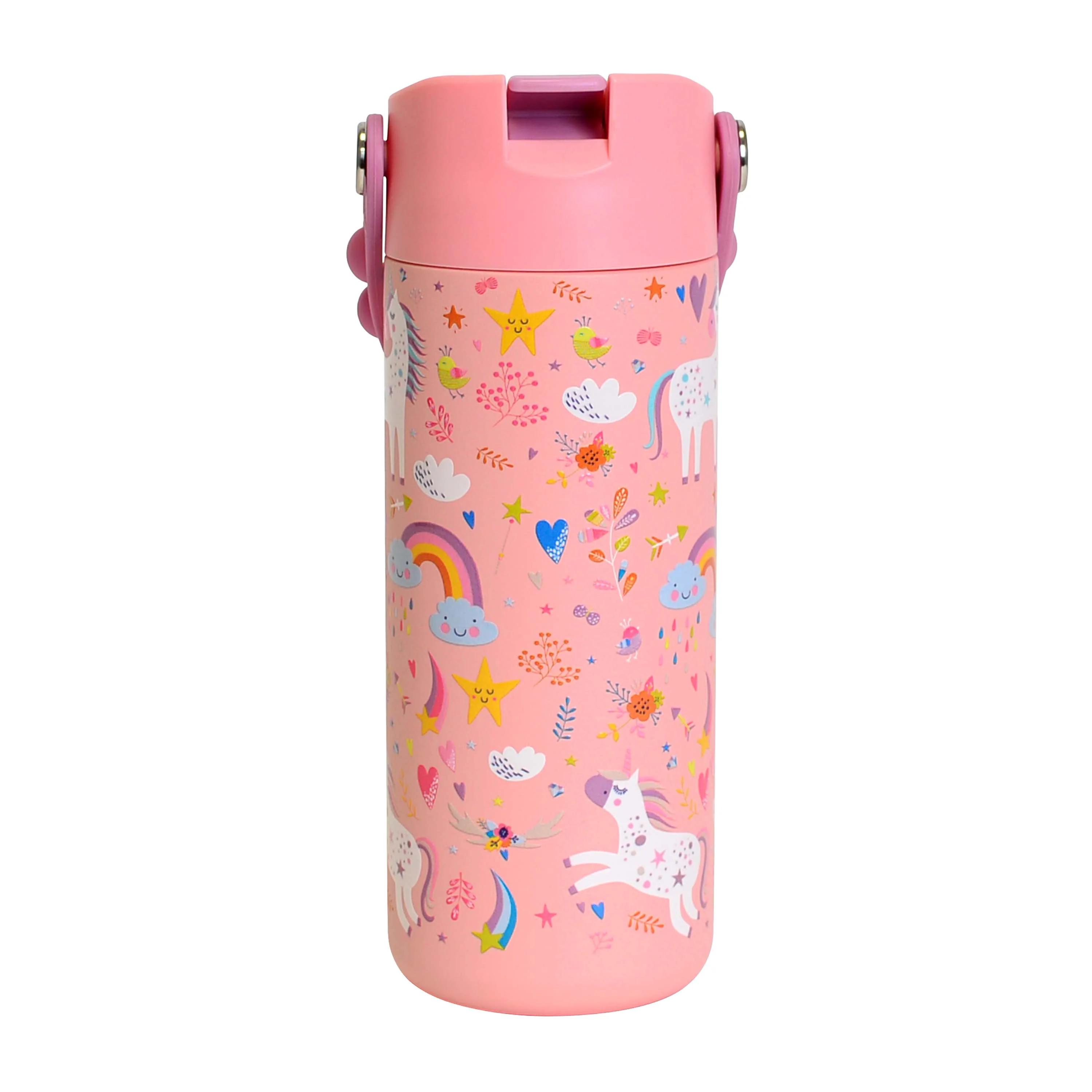 Stainless Steel Kids Water Bottle, 18oz - Image 15