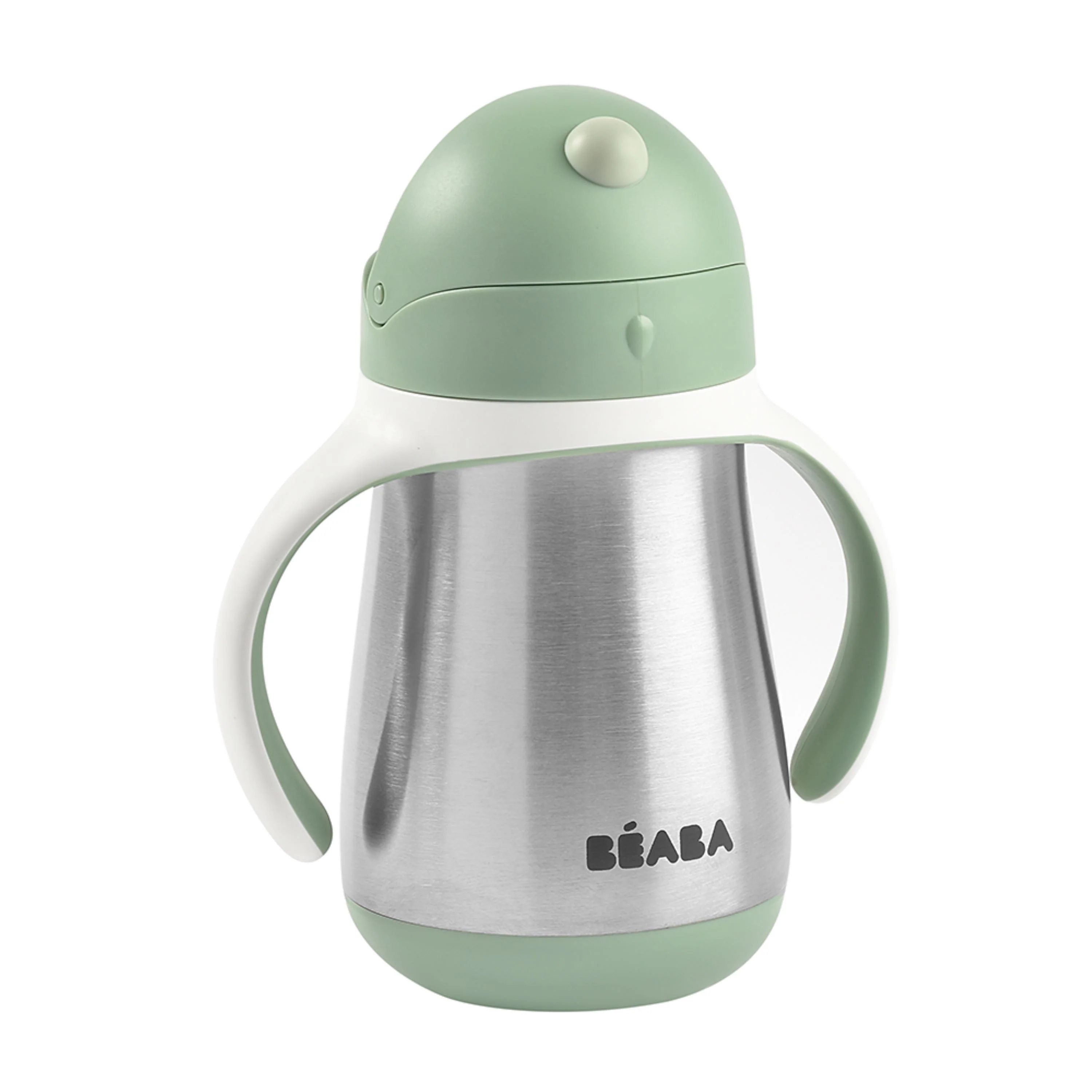 Stainless Steel Straw Sippy Cup with Silicone Straw - Image 3