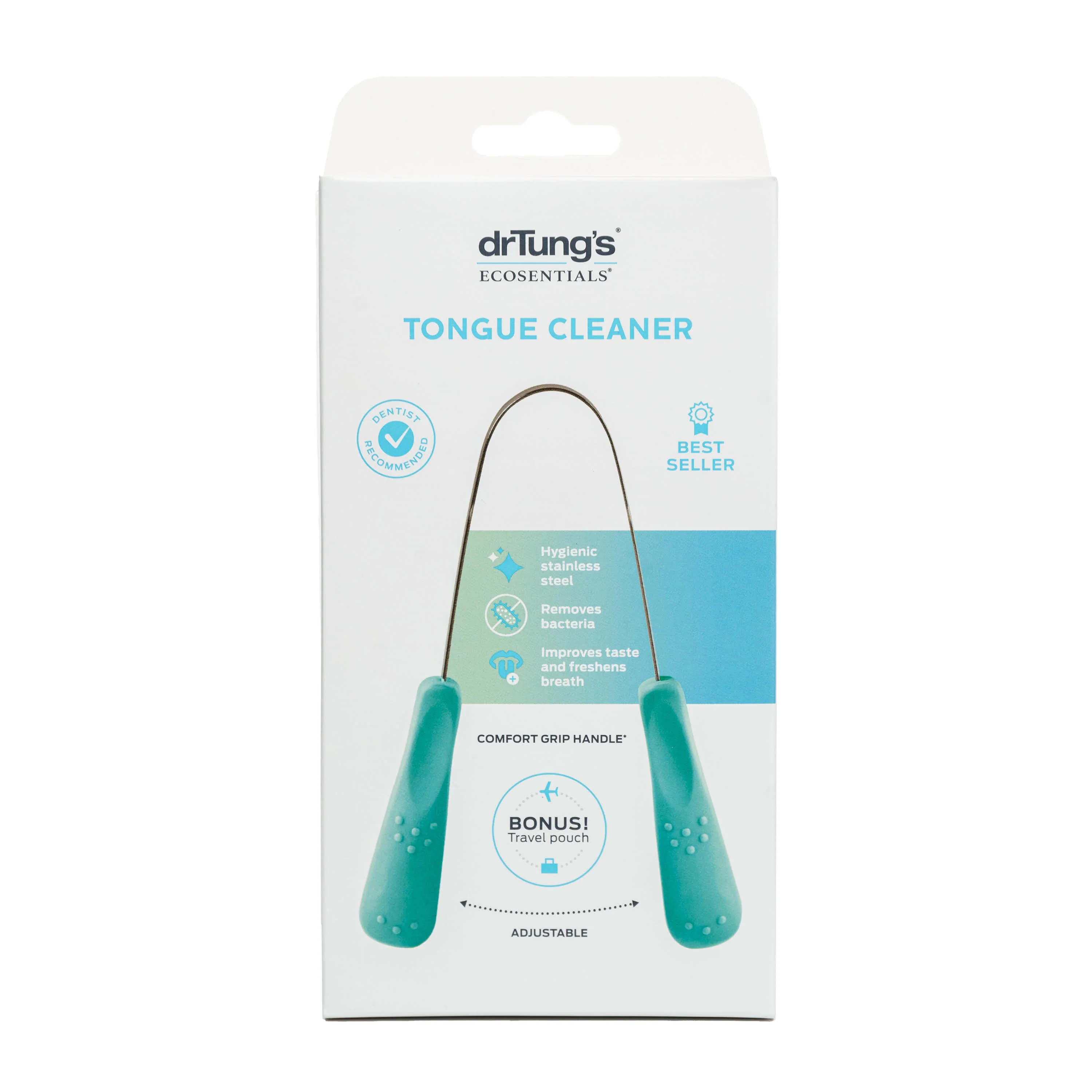 Stainless Steel Tongue Cleaner - Image 2