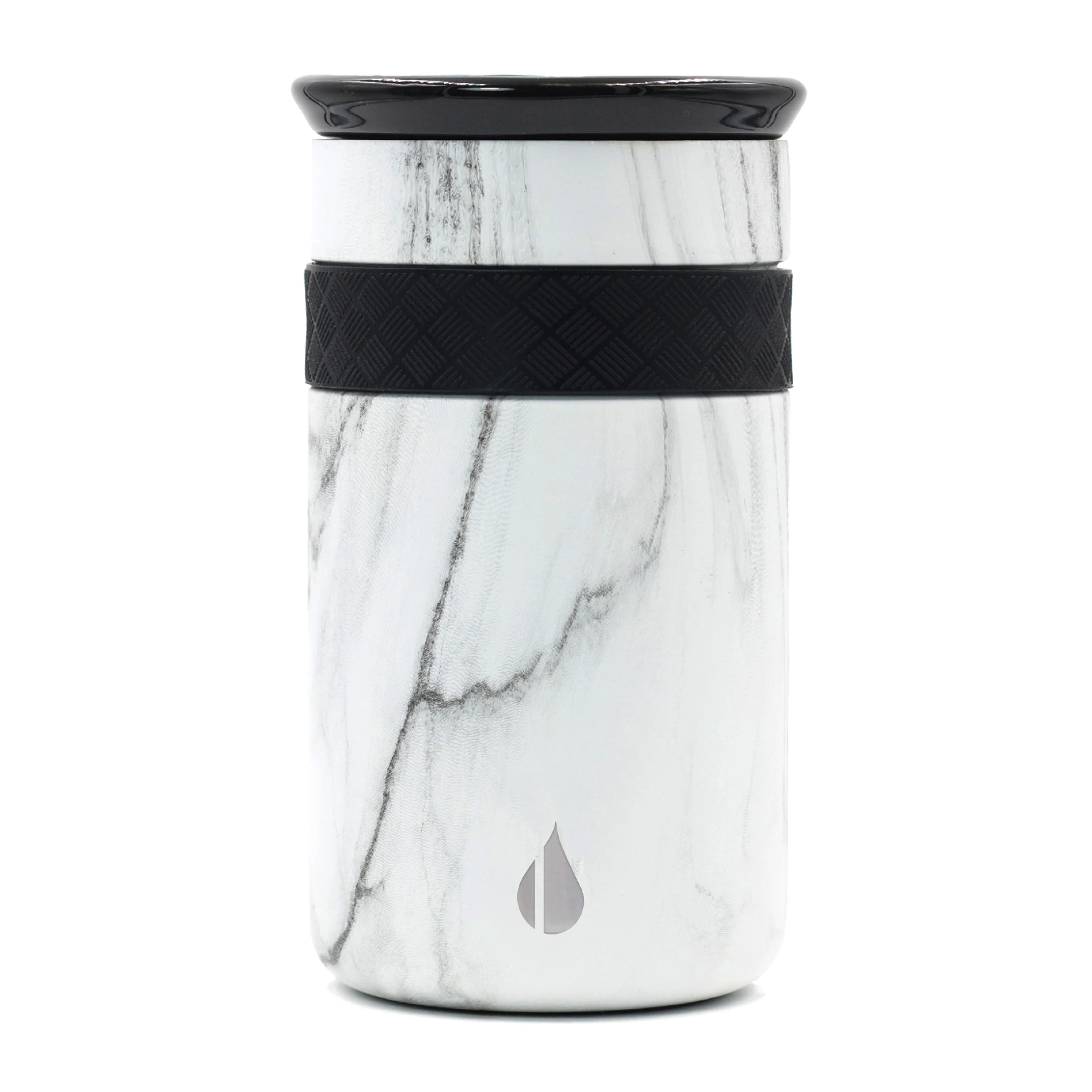 Stainless Steel Tumbler with Ceramic Lid, 12oz - Image 4