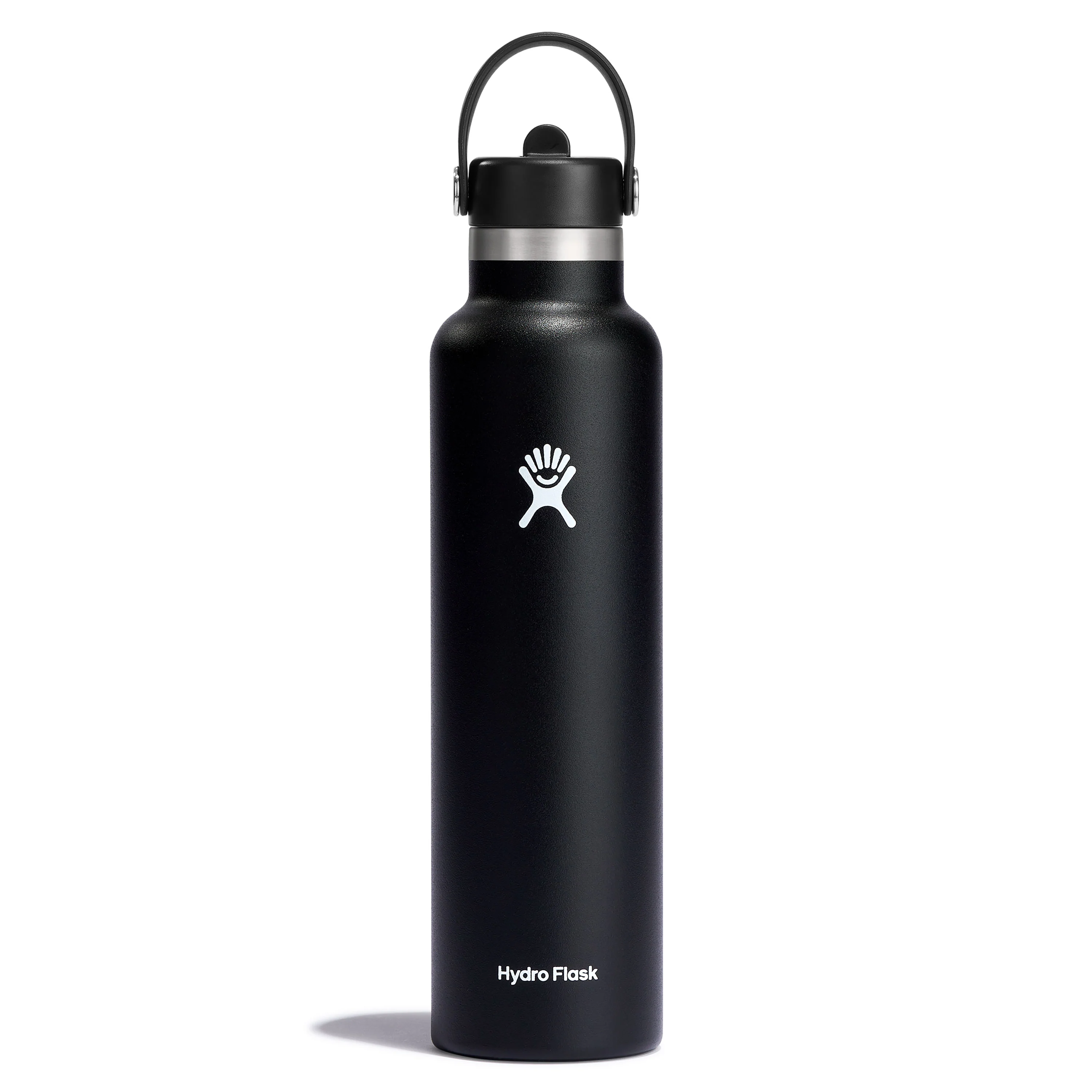 Standard Mouth Bottle with Flex Straw Cap, 24 oz - Image 2