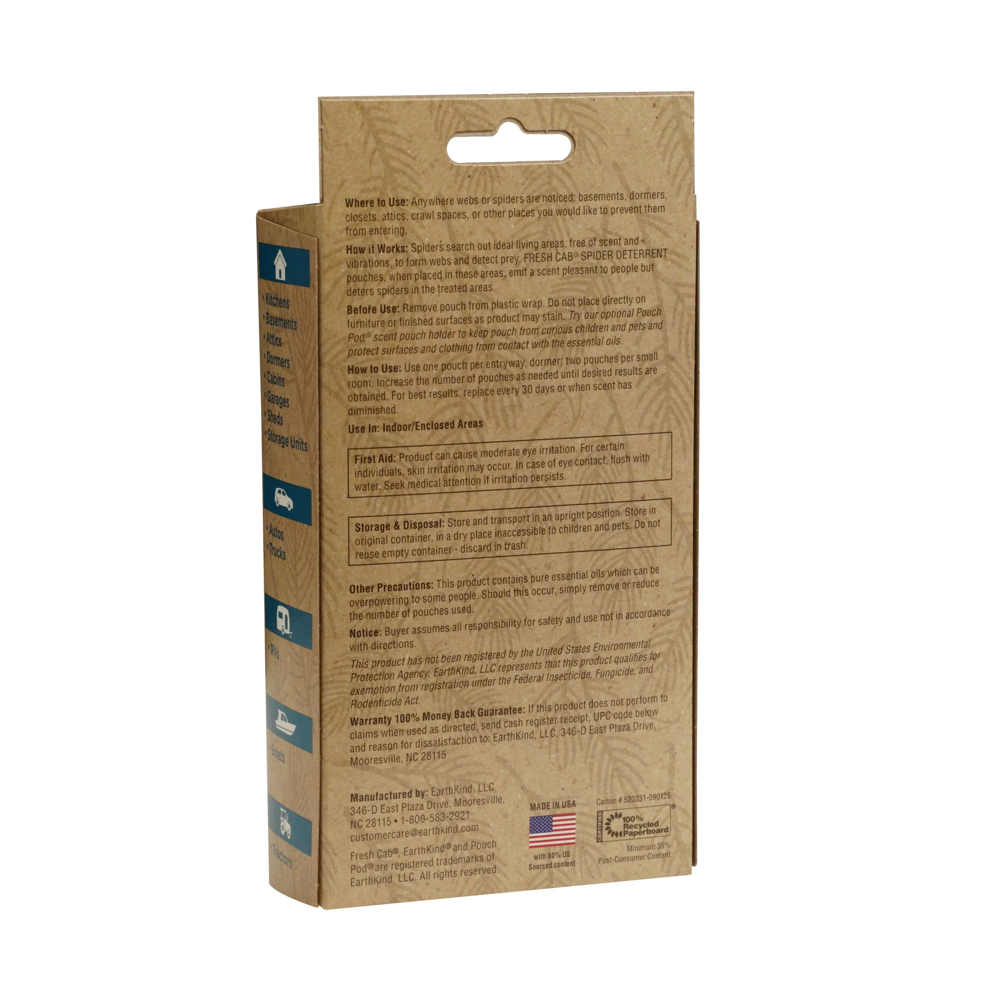 Fresh Cab® Spider Deterrent - Image 8
