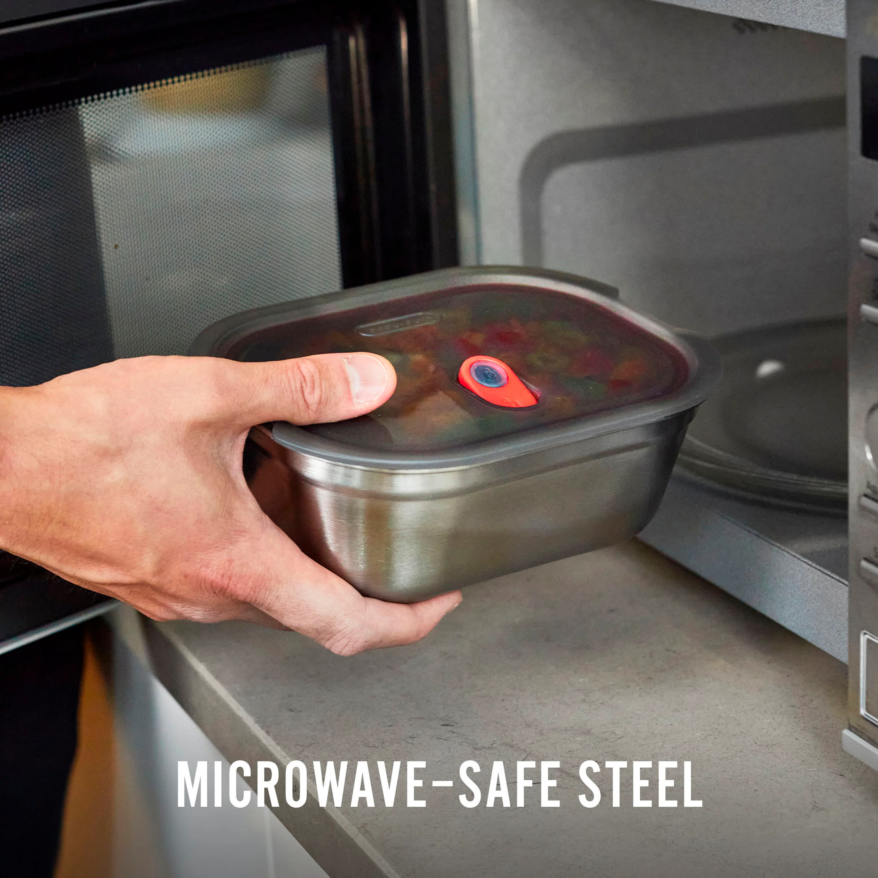 Meal Prep Stainless Steel Food Box - Image 4