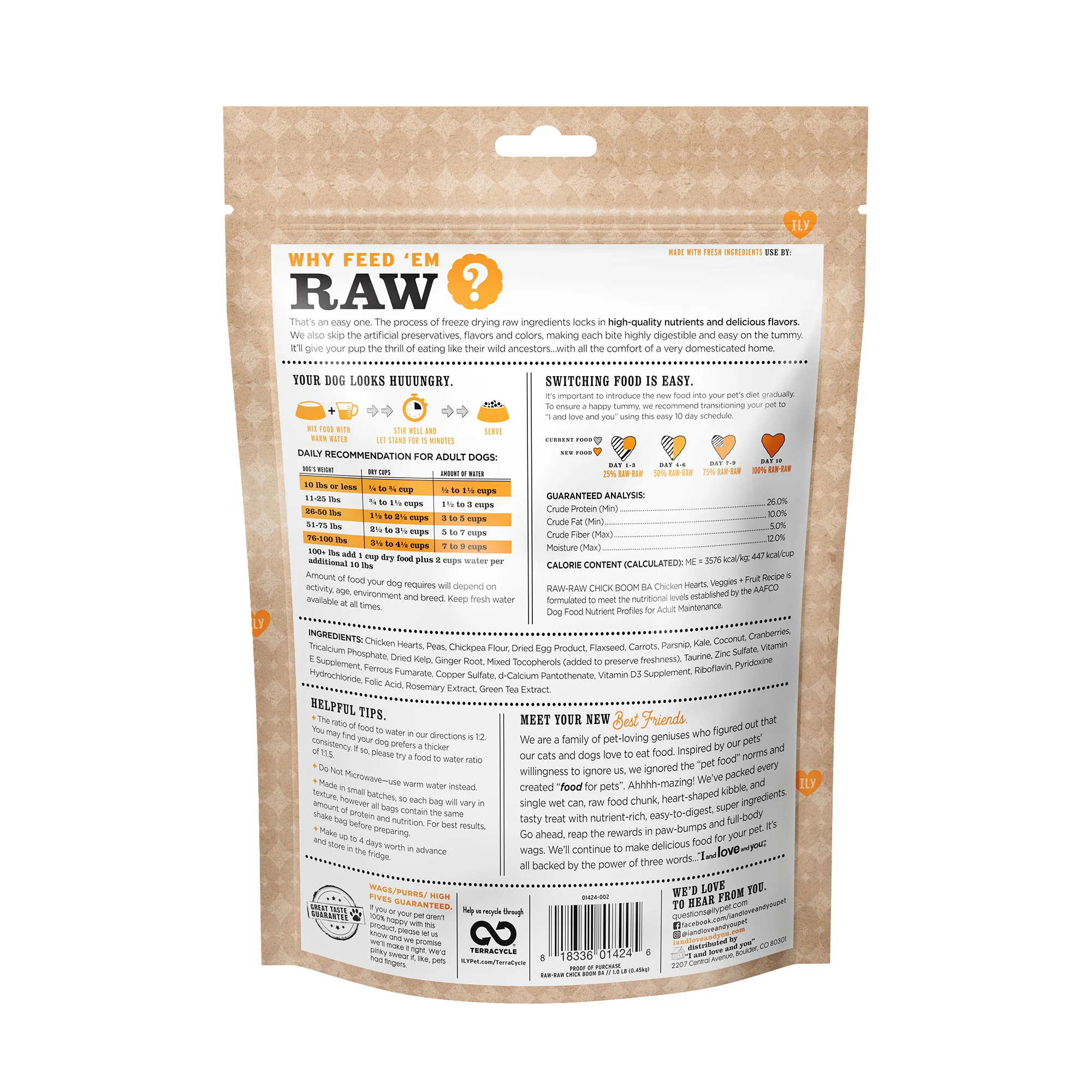 Stir and Boom Raw Raw Chick Boom Ba Dinner Grain-Free Dehydrated Dog Food - Image 2