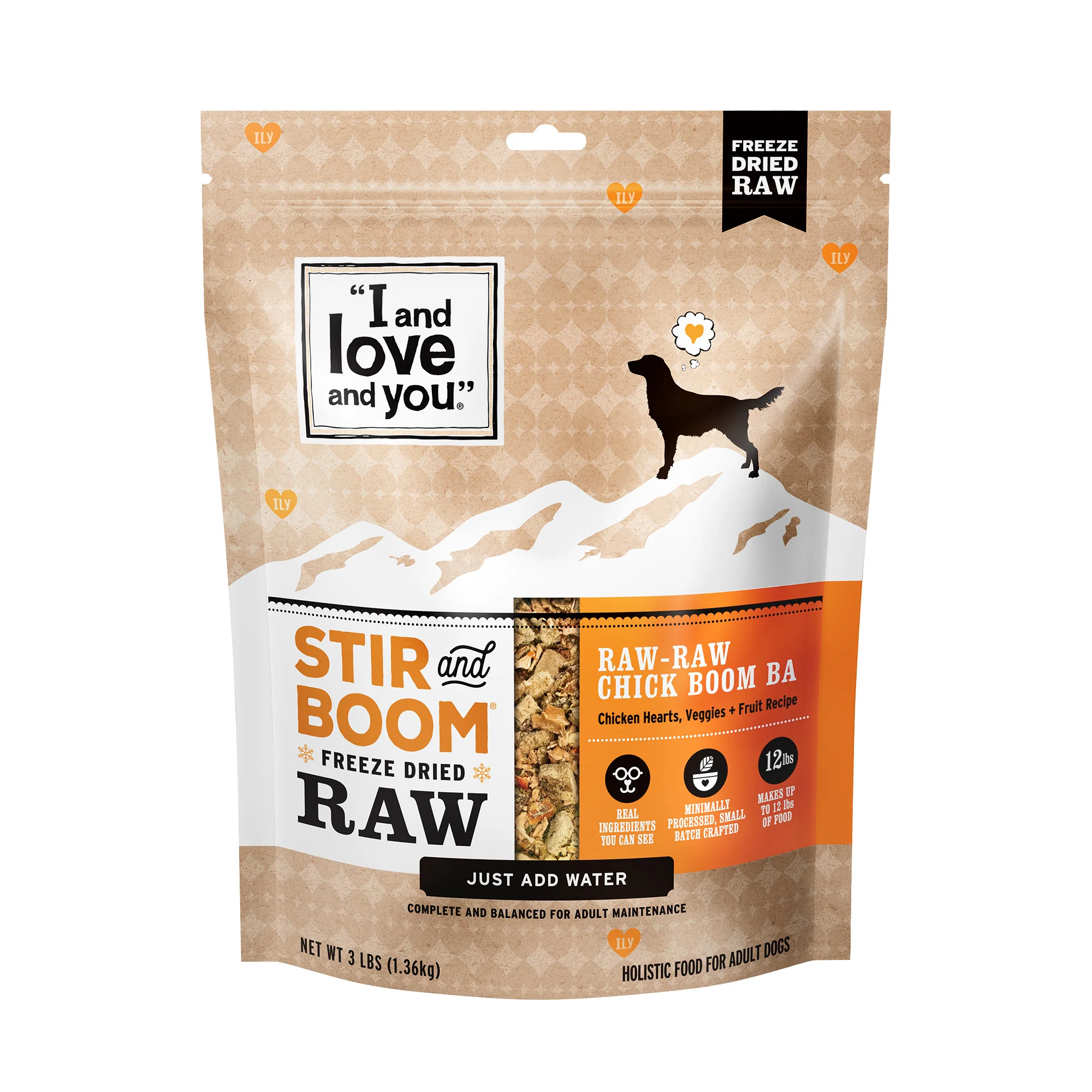 Stir and Boom Raw Raw Chick Boom Ba Dinner Grain-Free Dehydrated Dog Food - Image 7