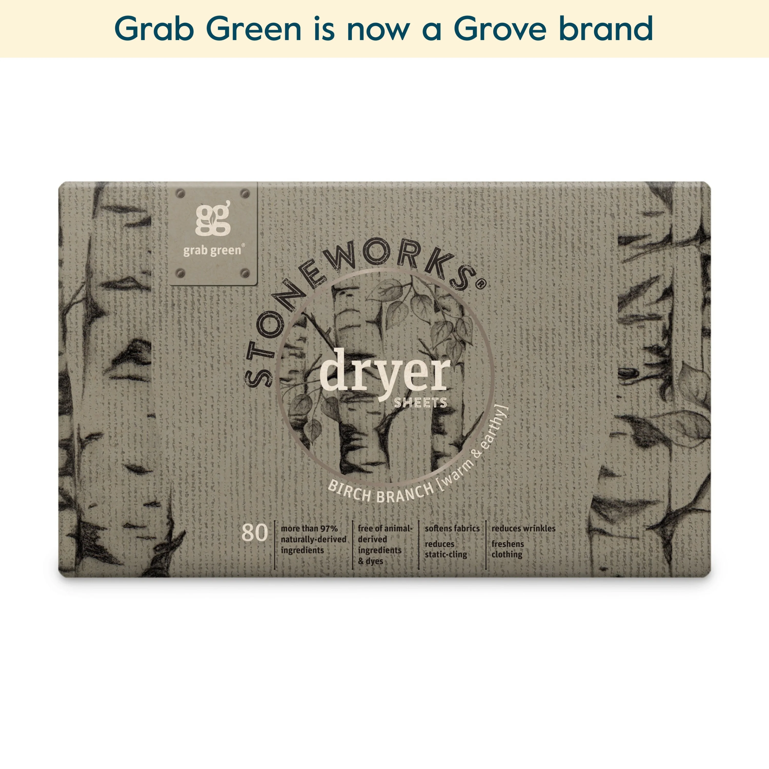 Stoneworks Dryer Sheets - Birch Branch - Image 2