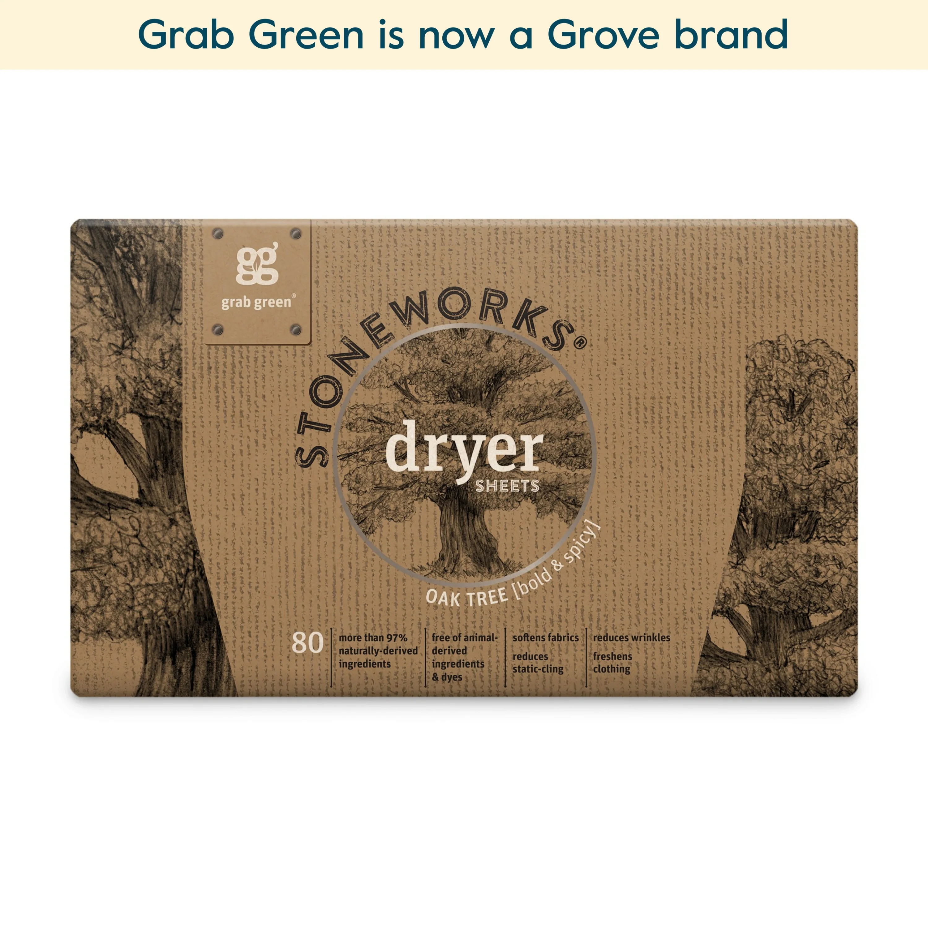 Stoneworks Dryer Sheets - Oak Tree - Image 2
