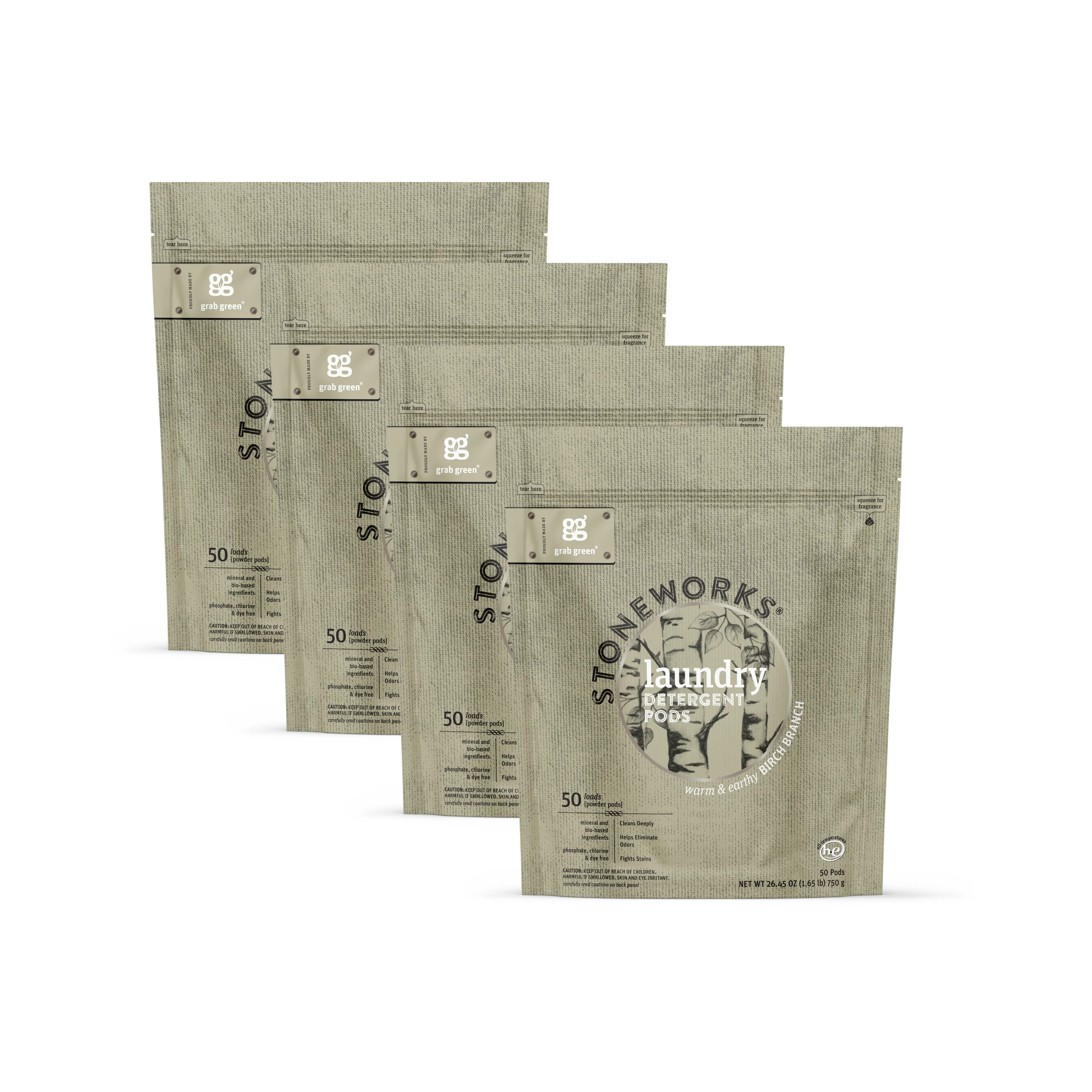 Stoneworks Laundry Detergent Pods - Birch Branch - Image 4