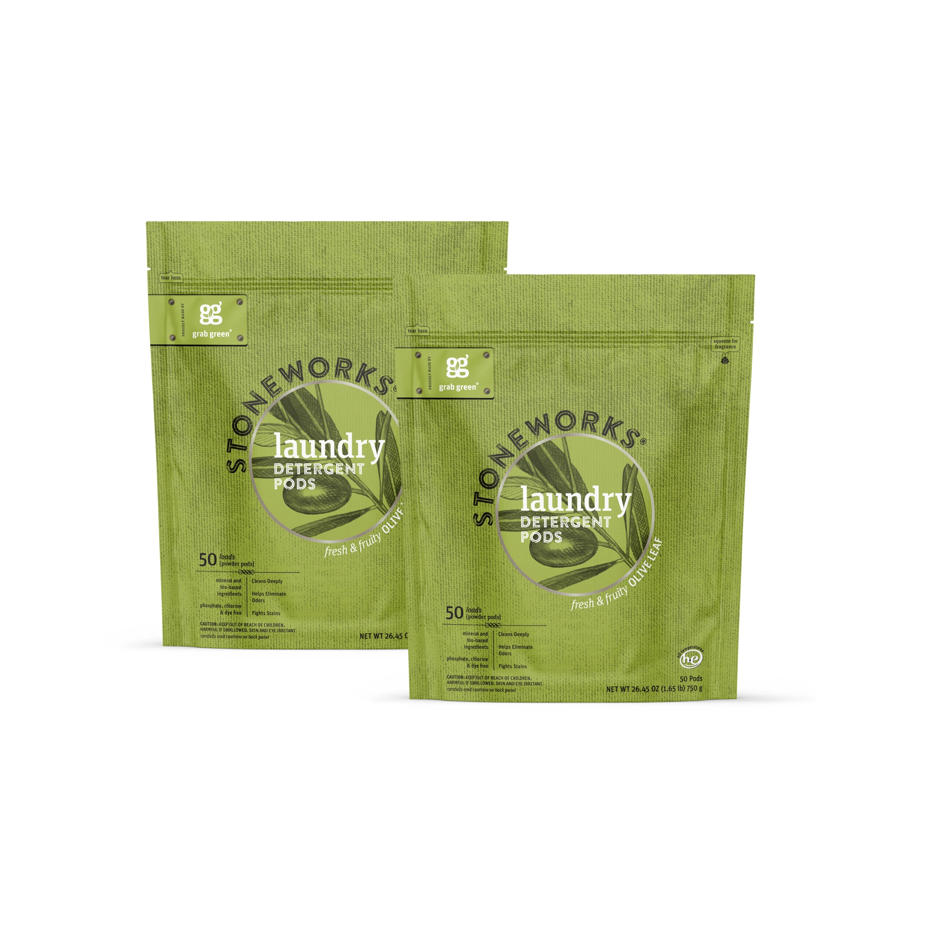Stoneworks Laundry Detergent Pods - Olive Leaf - Image 3