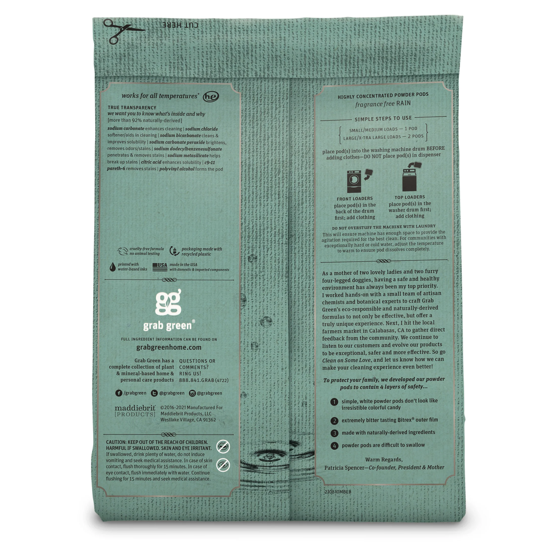 Stoneworks Laundry Detergent Pods - Rain - Image 4