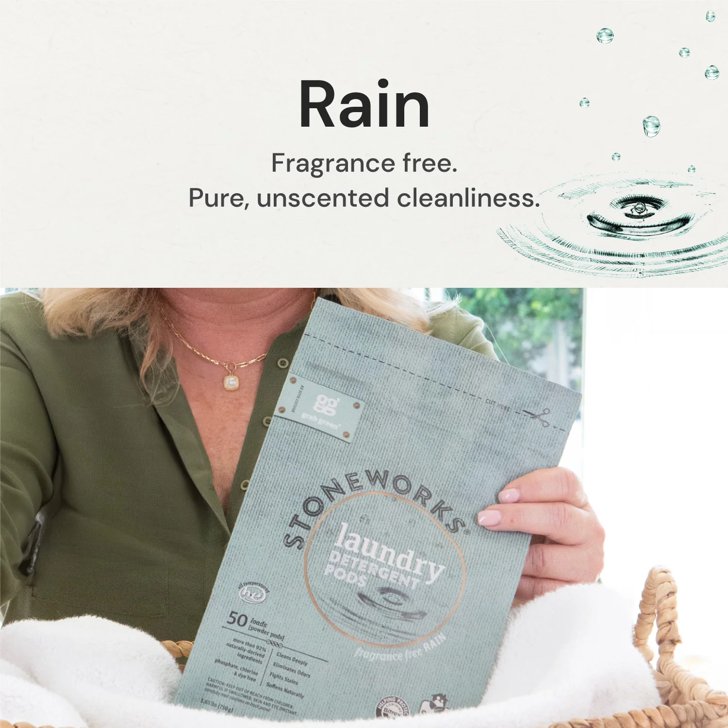 Stoneworks Laundry Detergent Pods - Rain - Image 5