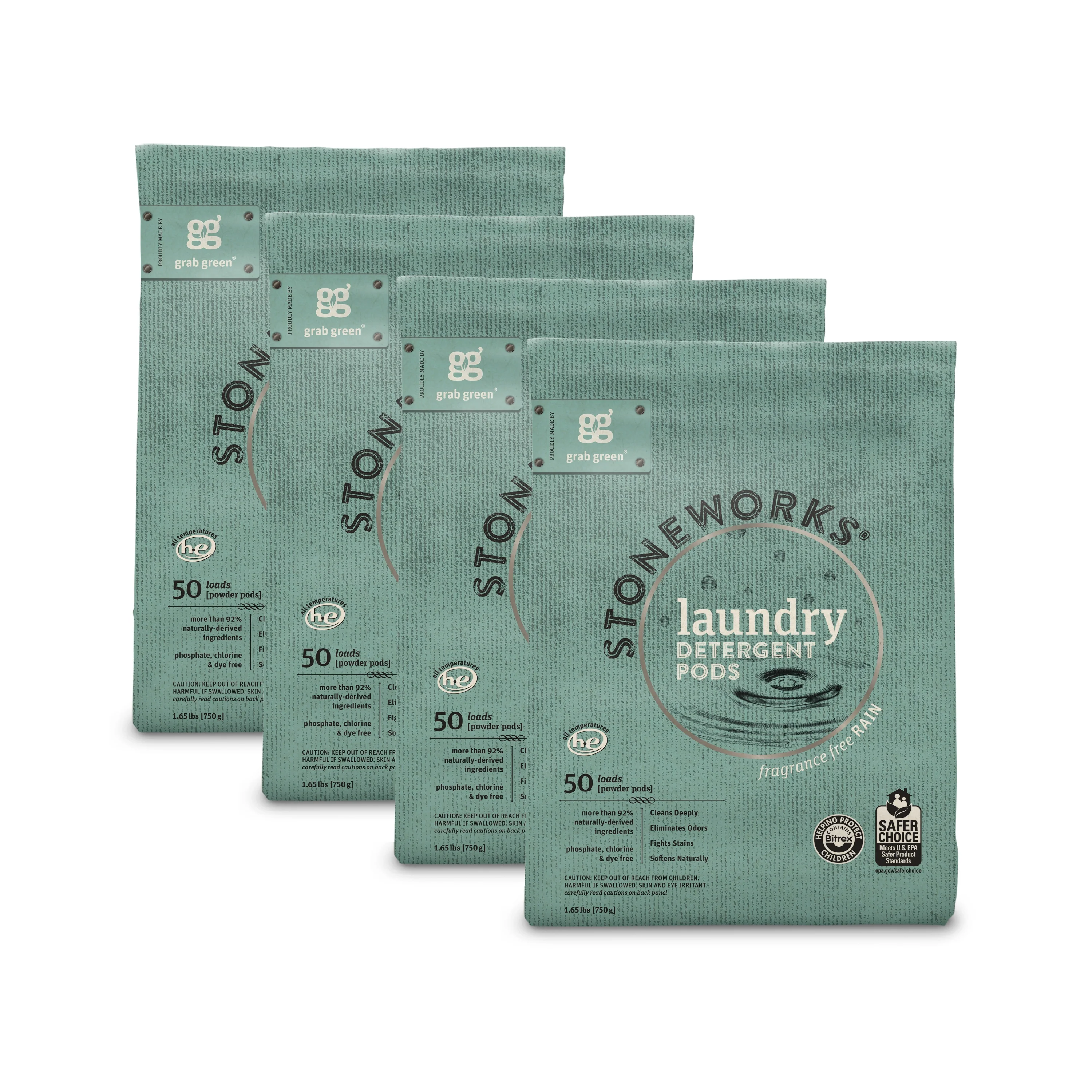 Stoneworks Laundry Detergent Pods - Rain - Image 8
