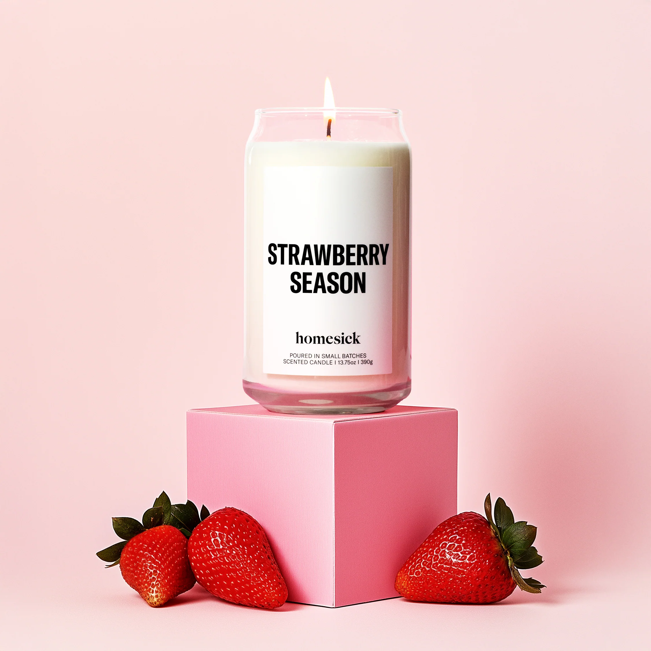Strawberry Season Candle - Image 2