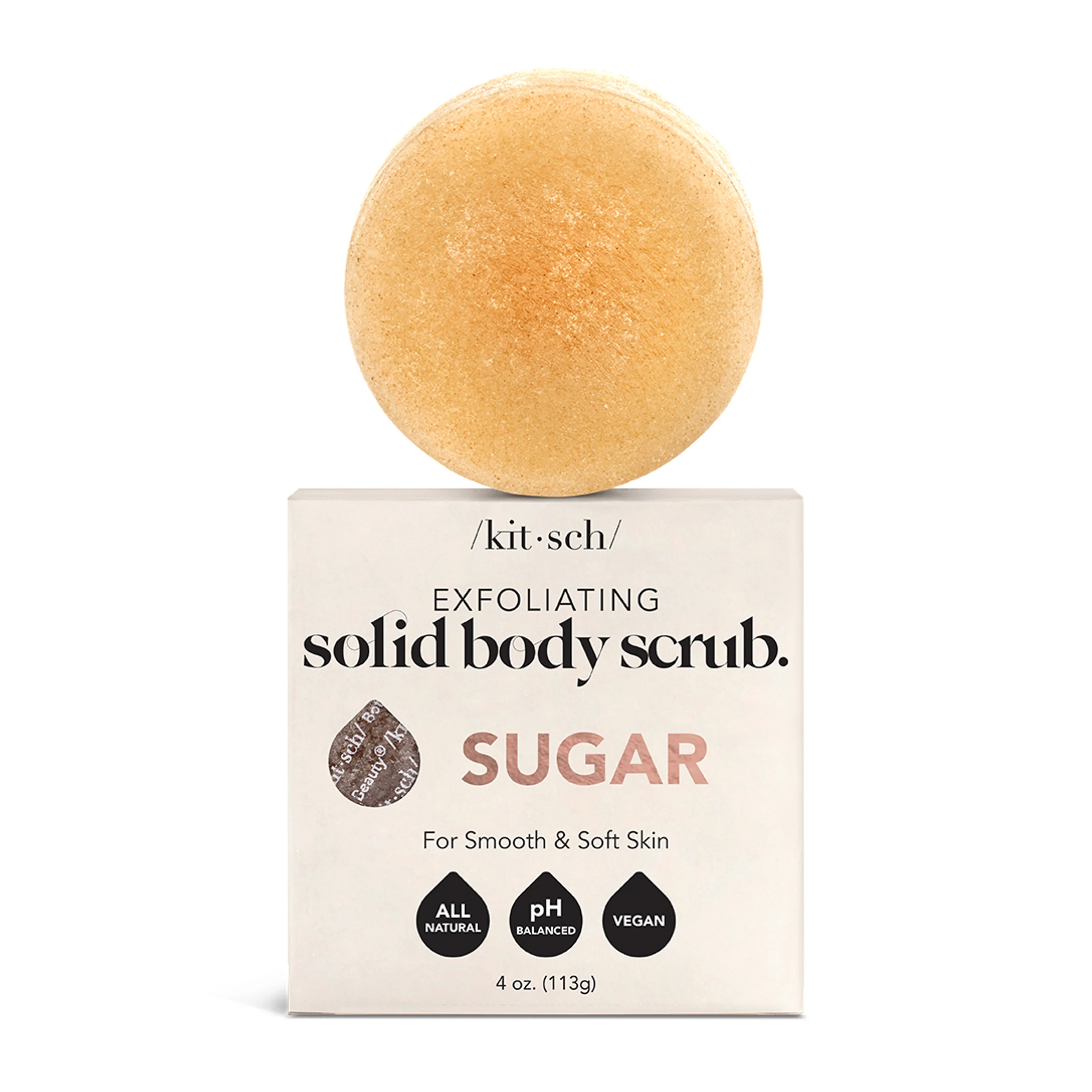 Sugar Exfoliating Solid Body Scrub - Image 2