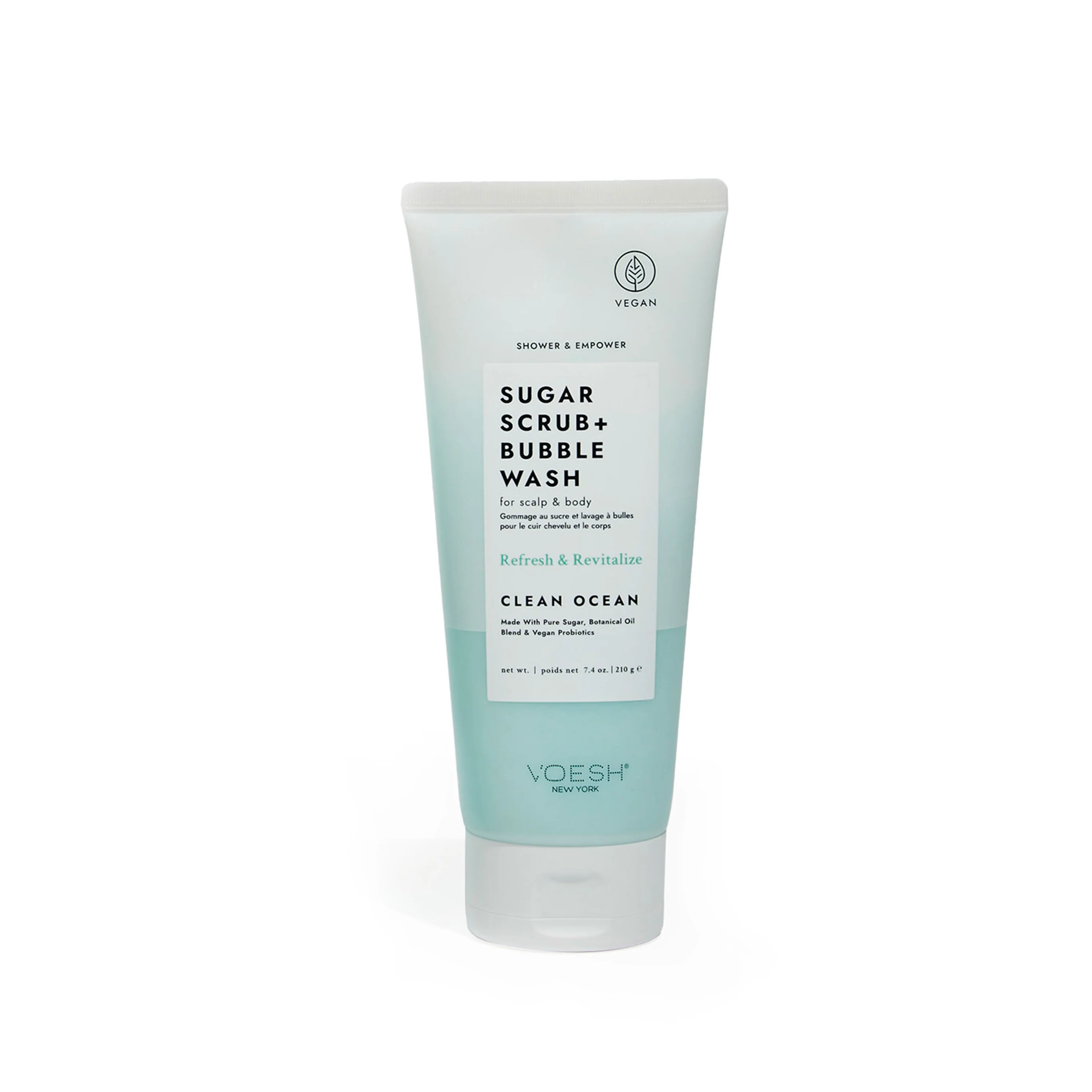 Sugar Scrub + Bubble Wash - For Scalp and Body - Image 6