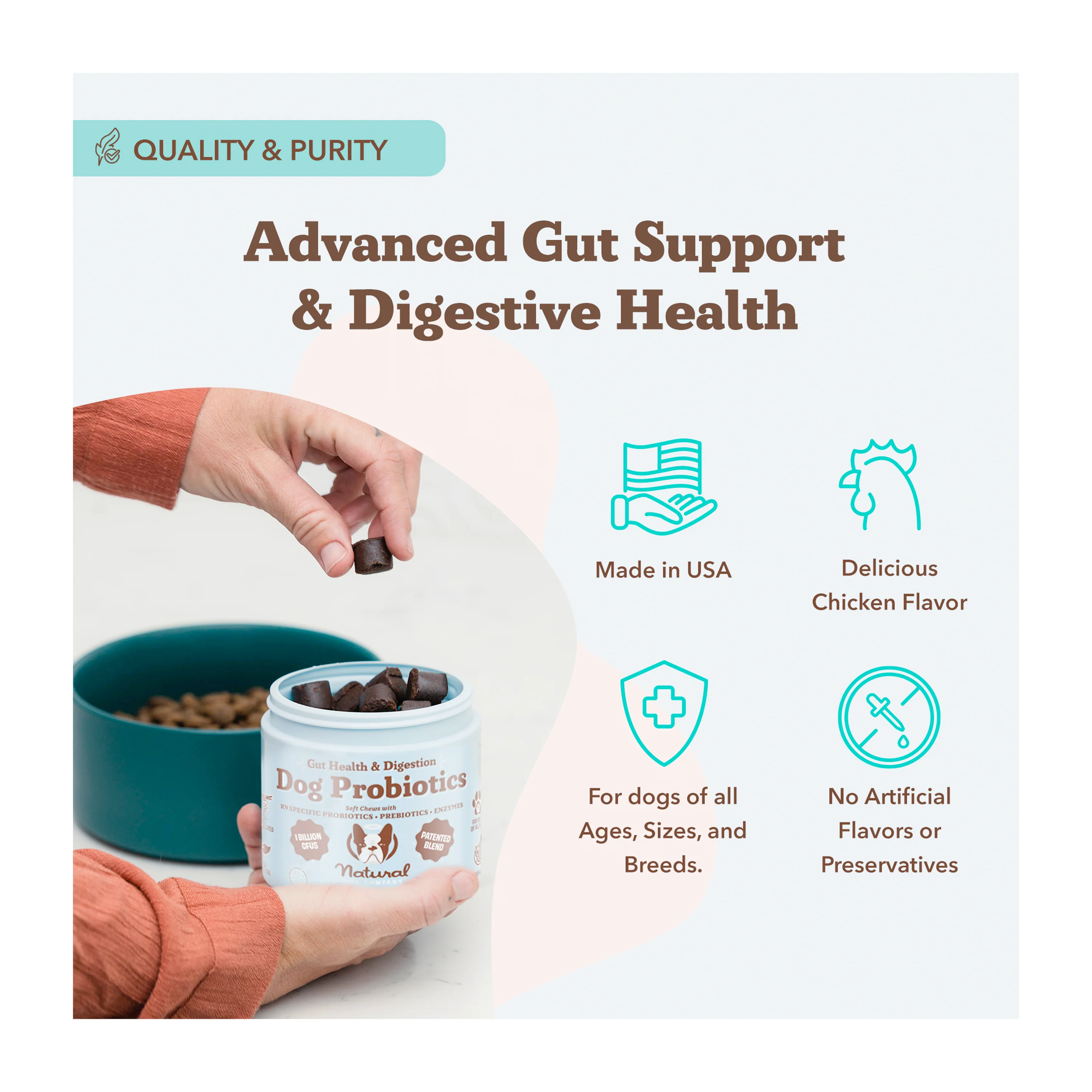 Gut Health & Digestion Dog Probiotics - Image 4