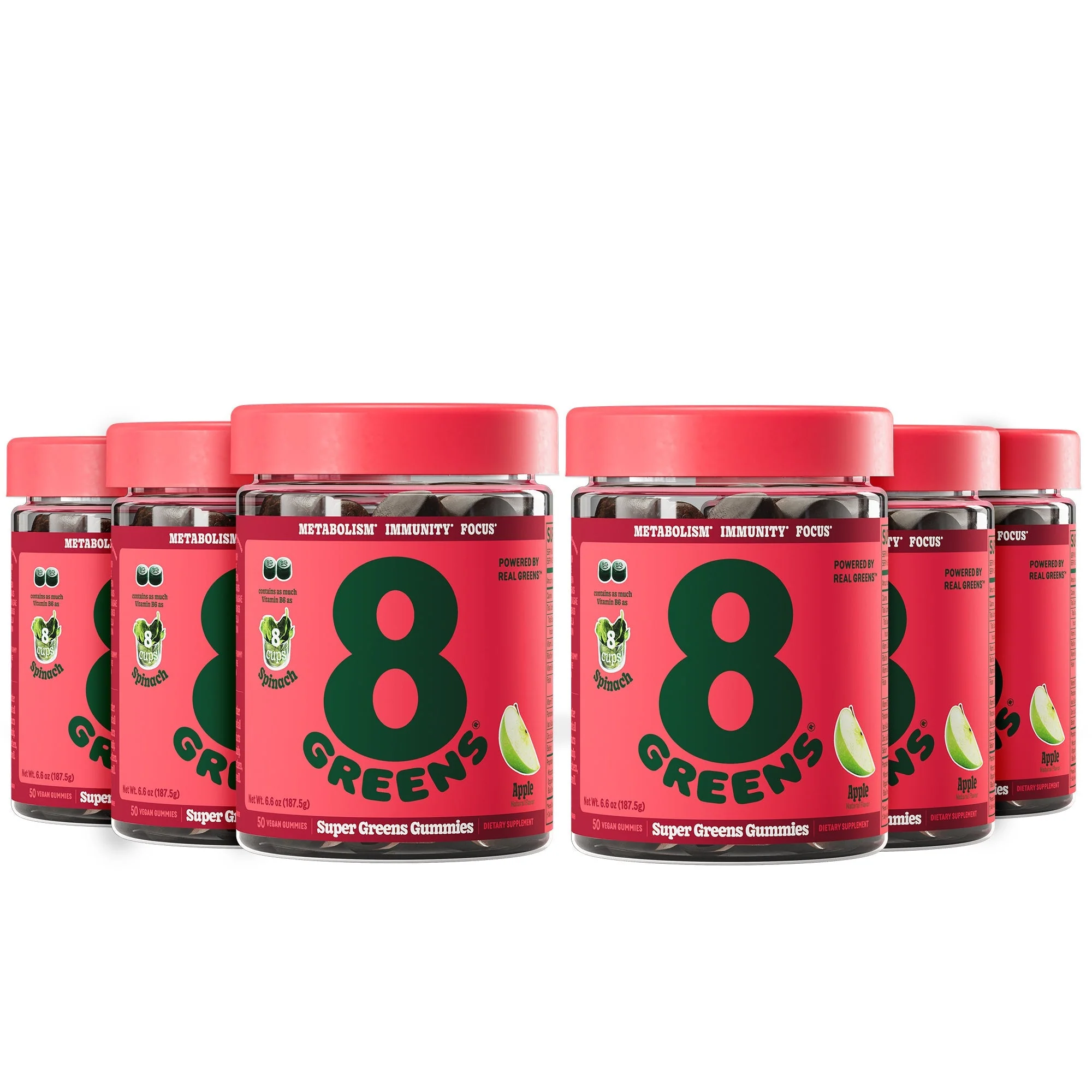 Super Greens Gummies - Apple - Image 15