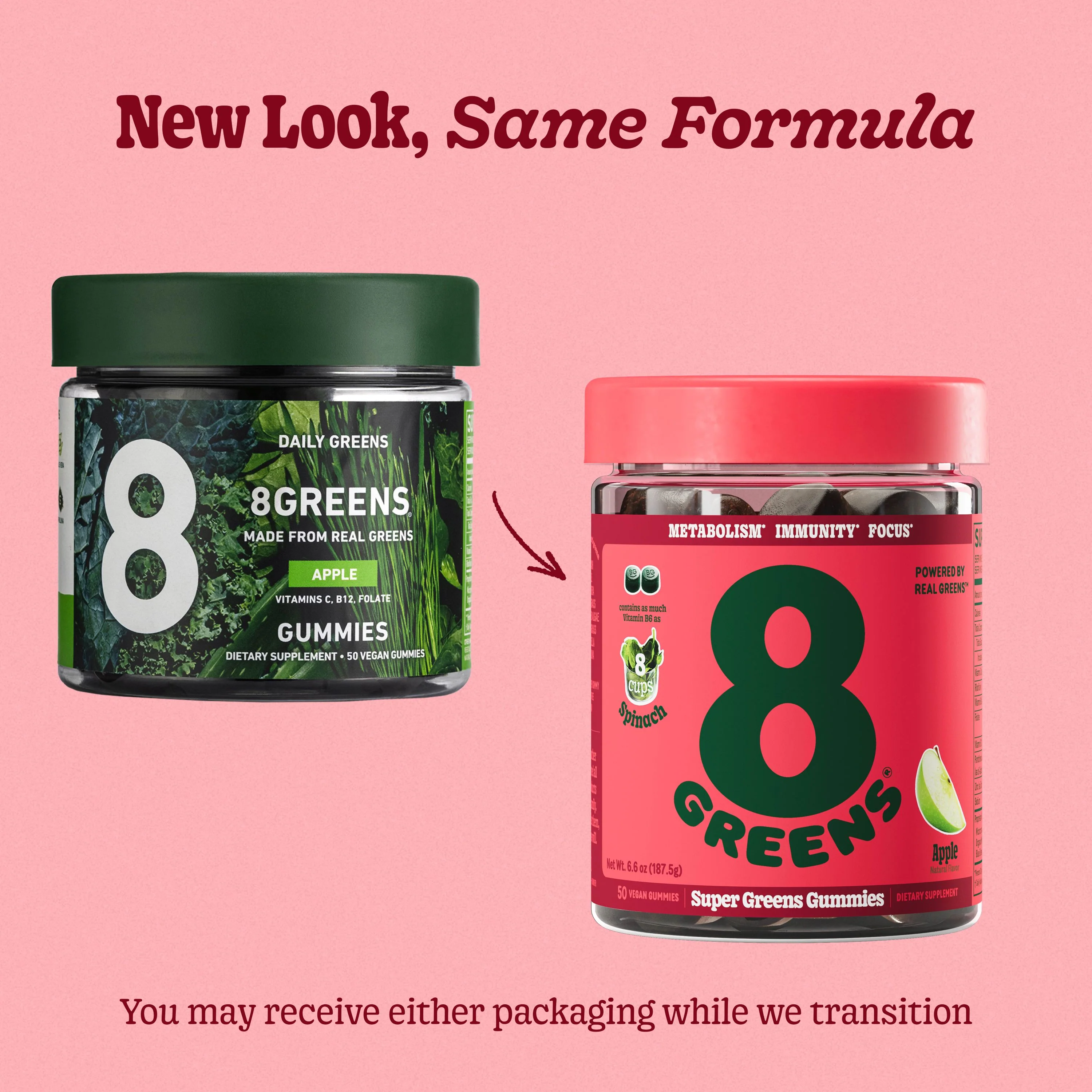 Super Greens Gummies - Apple - Image 9