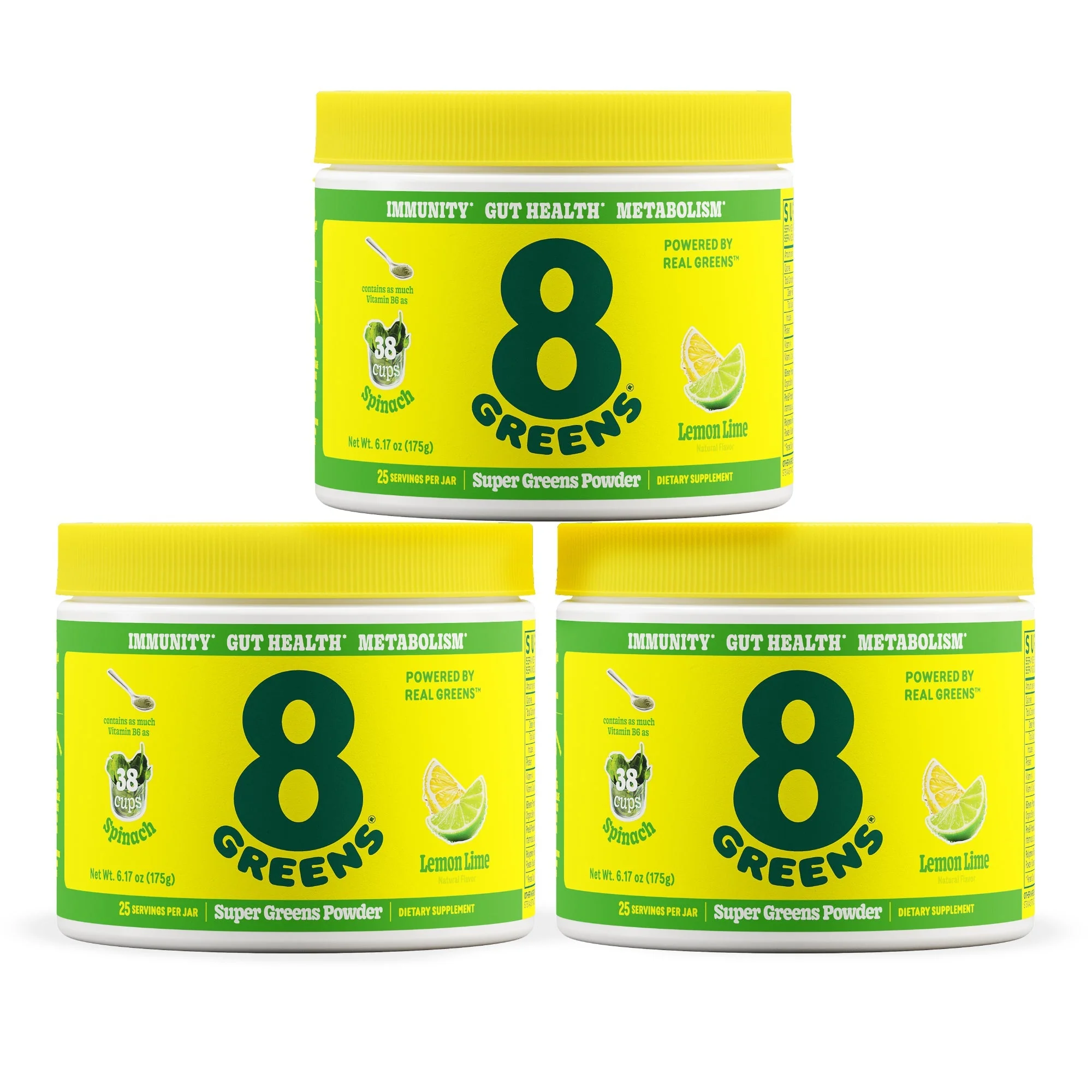 Super Greens Powder Tub - Lemon Lime - Image 12