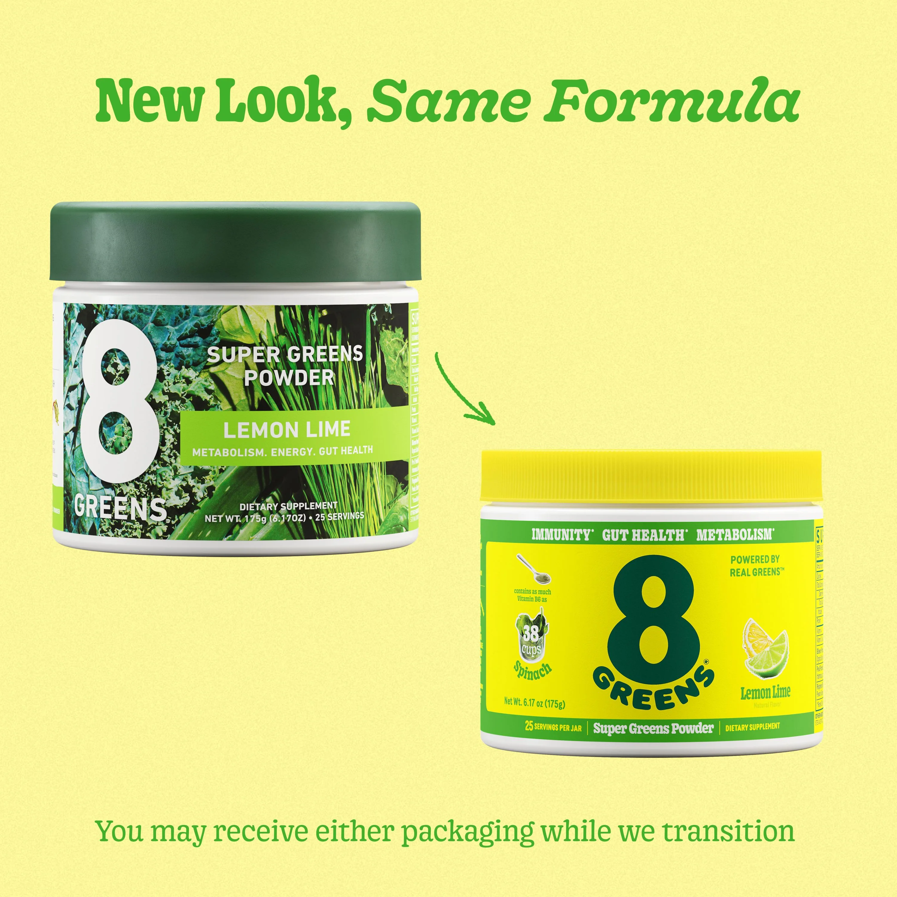 Super Greens Powder Tub - Lemon Lime - Image 4