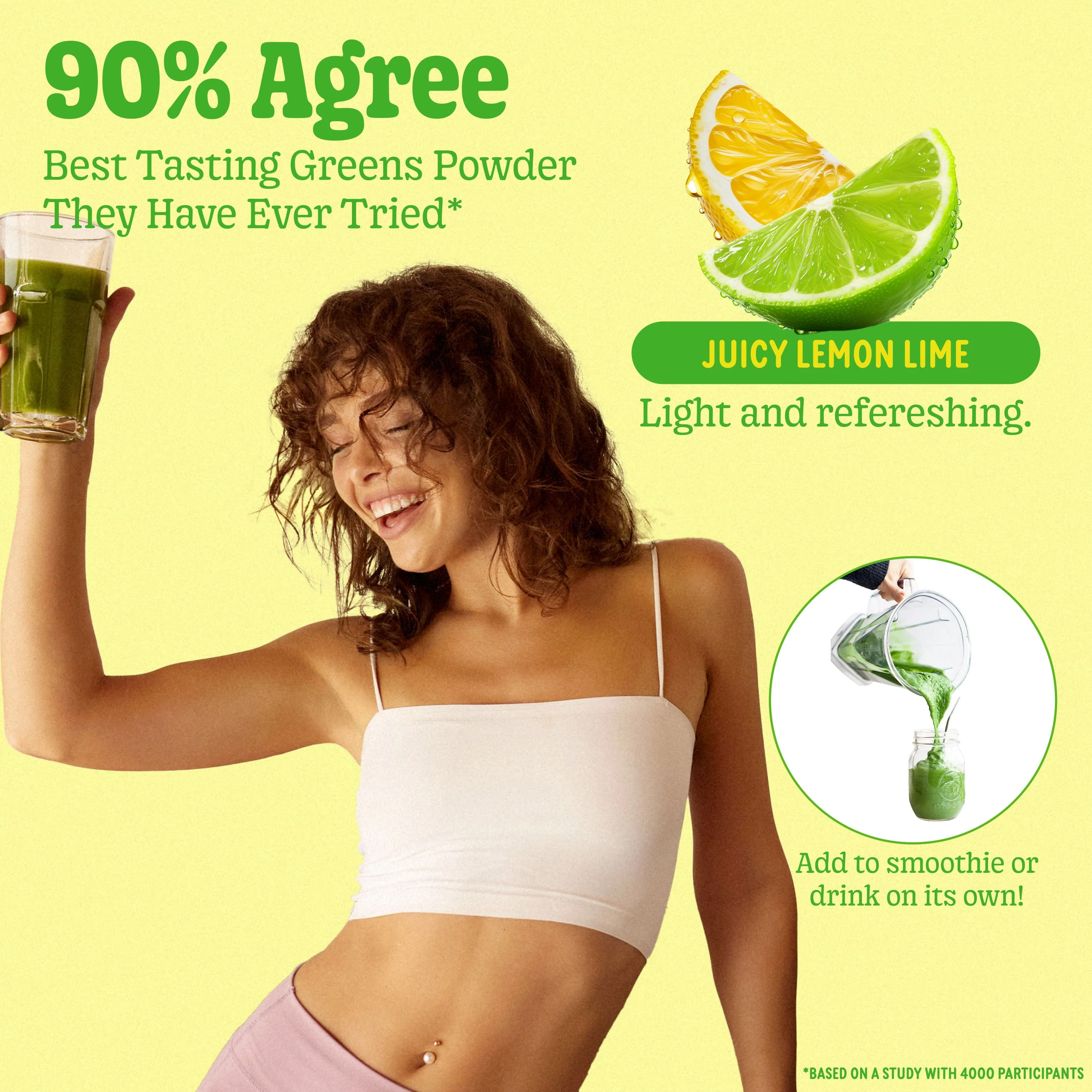 Super Greens Powder Tub - Lemon Lime - Image 8