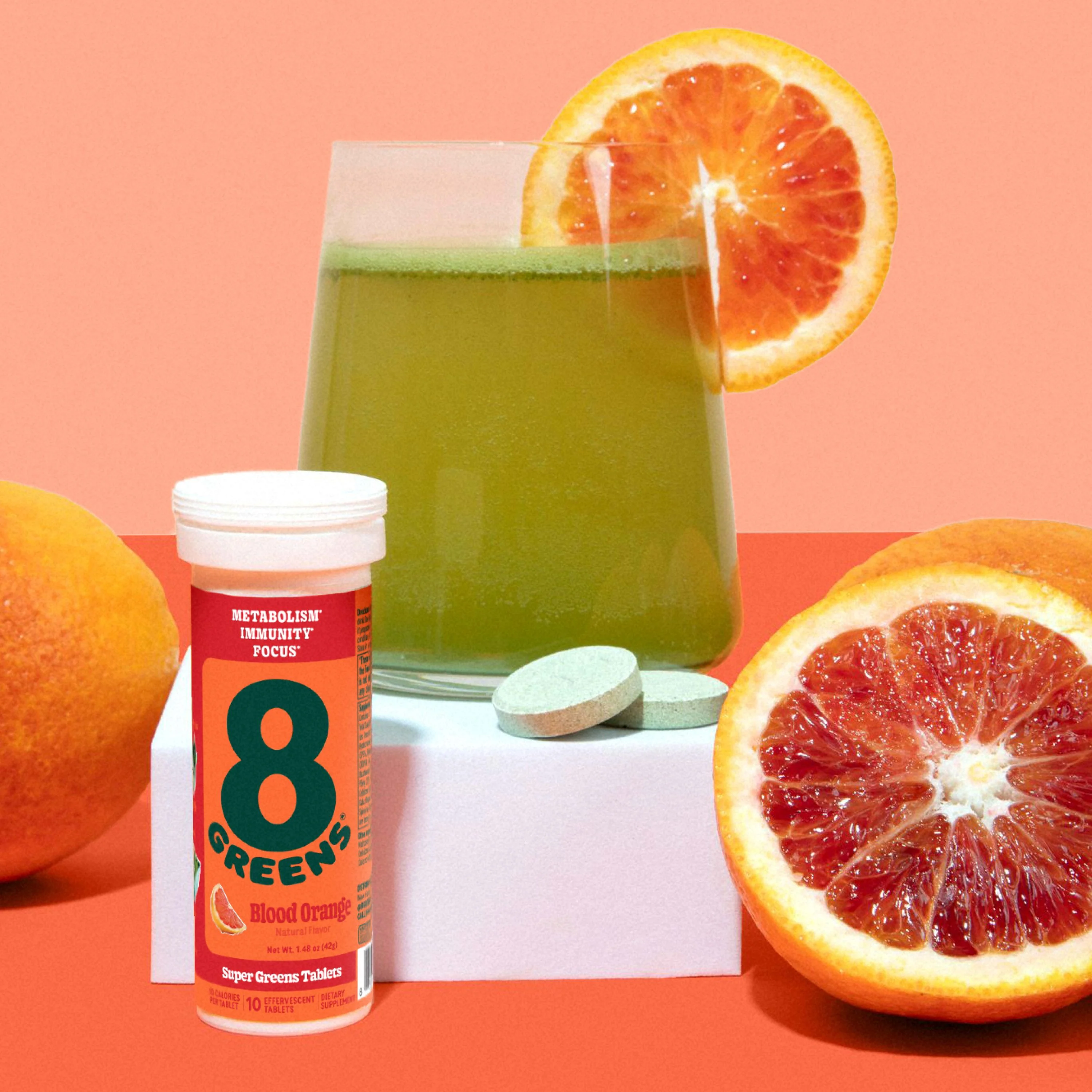 Super Greens Tablet - Blood Orange - Image 10