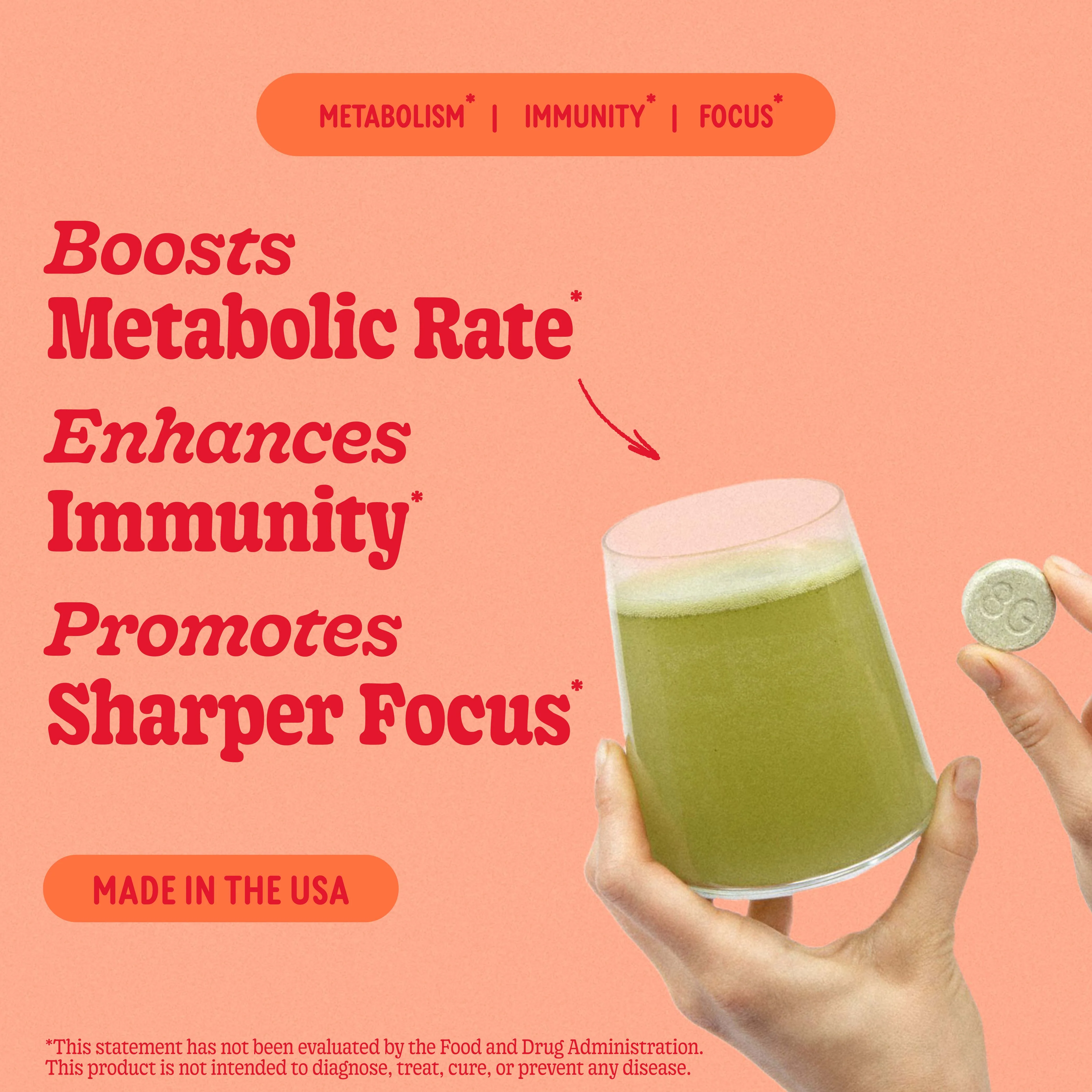 Super Greens Tablet - Blood Orange - Image 6