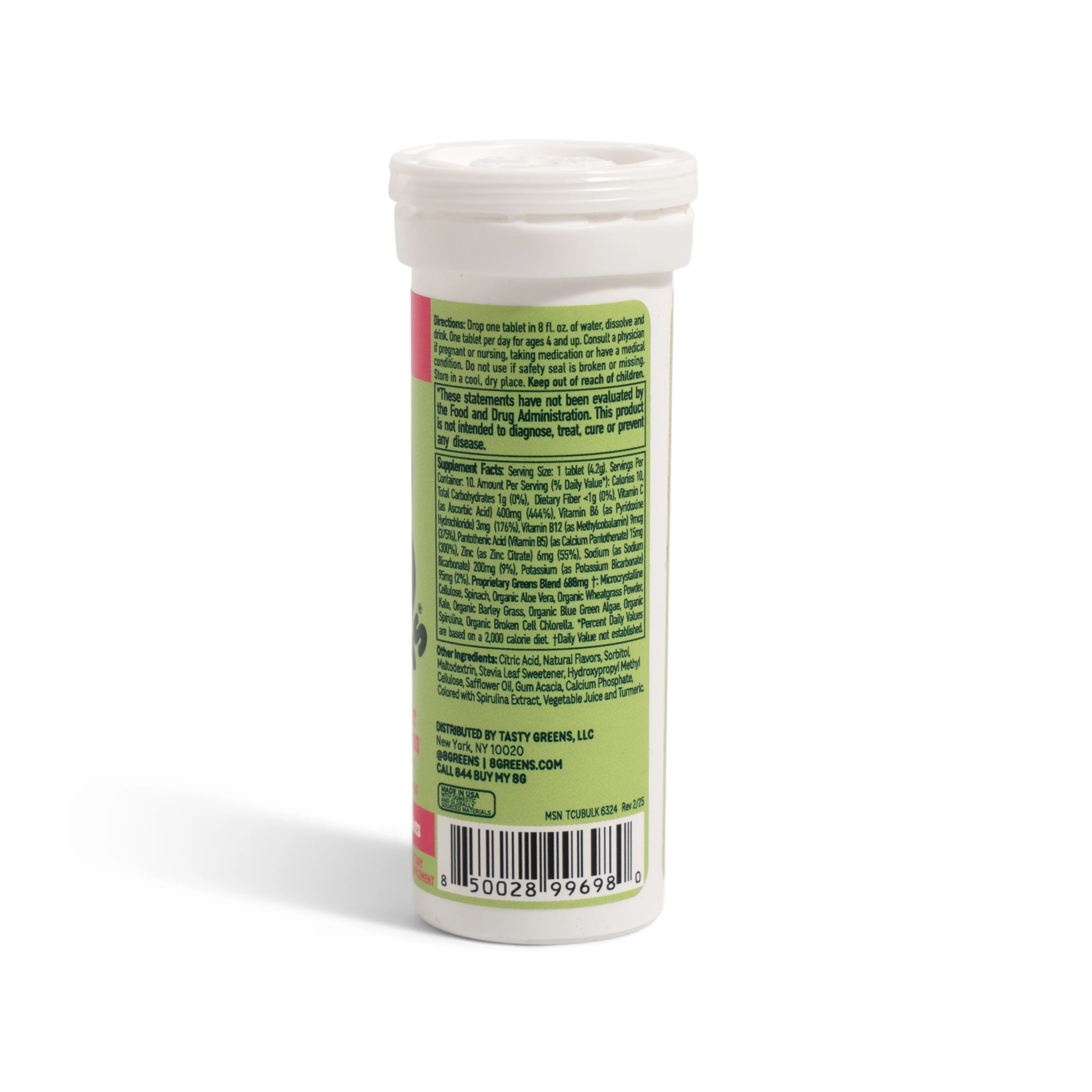 Super Greens Tablet - Cucumber Watermelon - Image 3