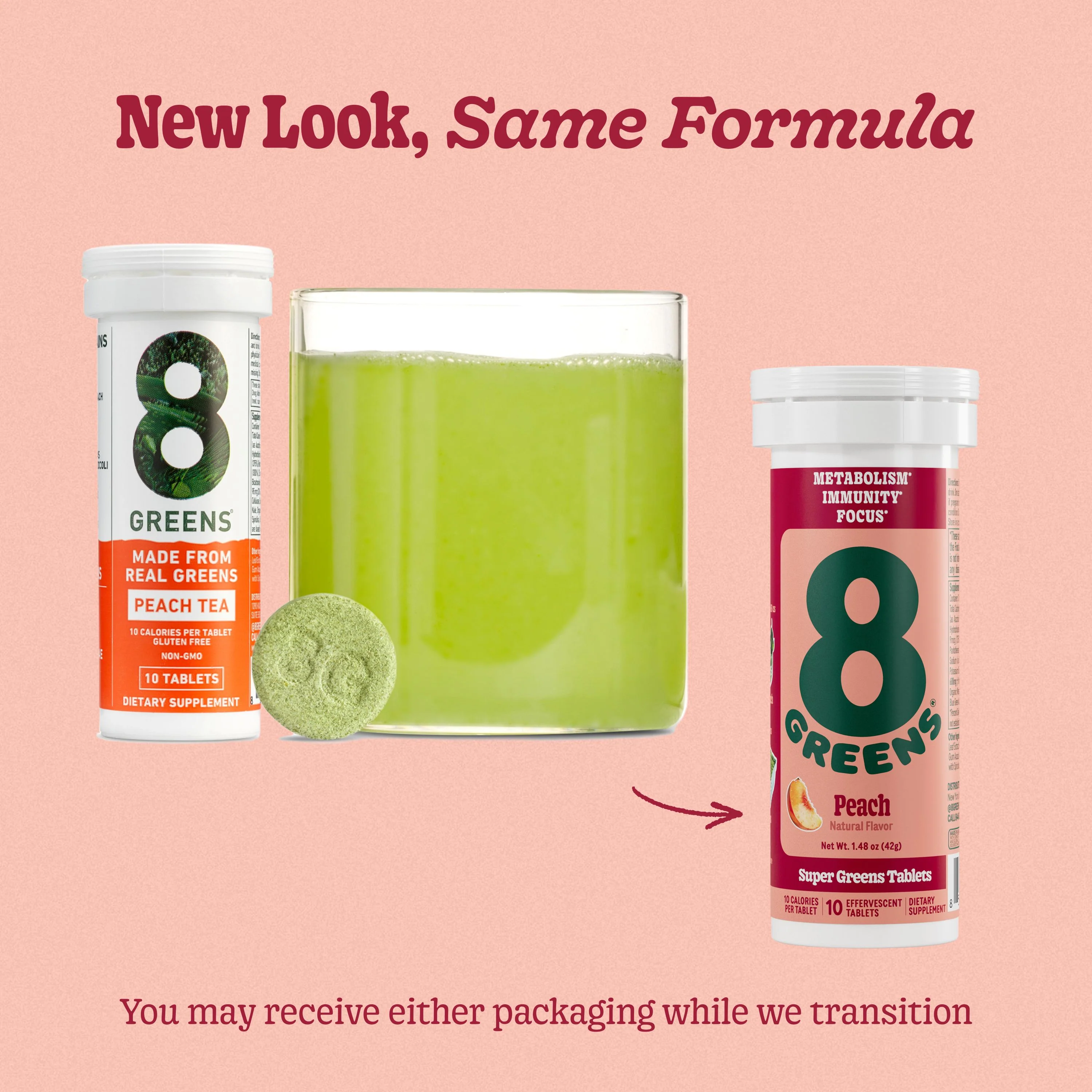 Super Greens Tablet - Peach - Image 11
