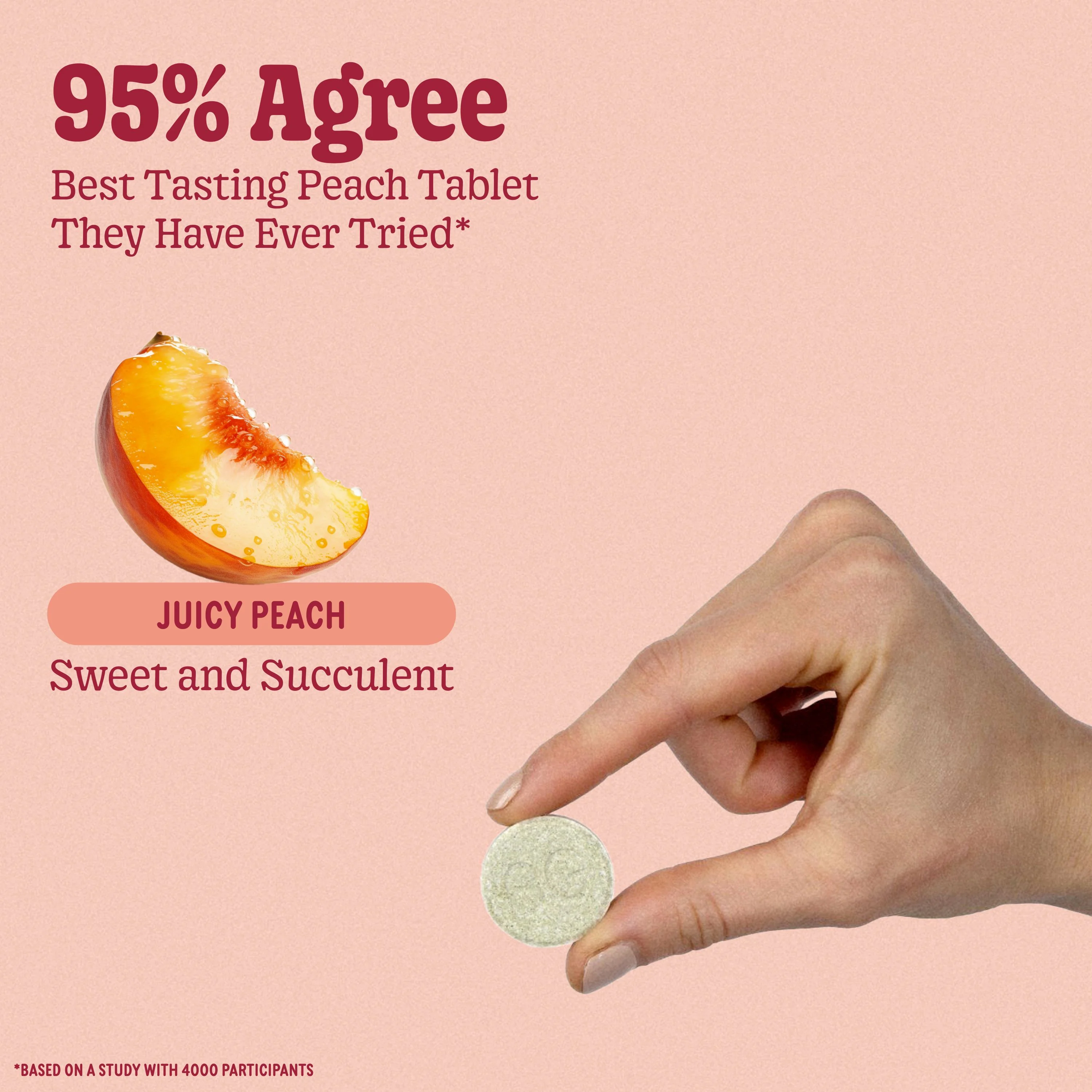 Super Greens Tablet - Peach - Image 12