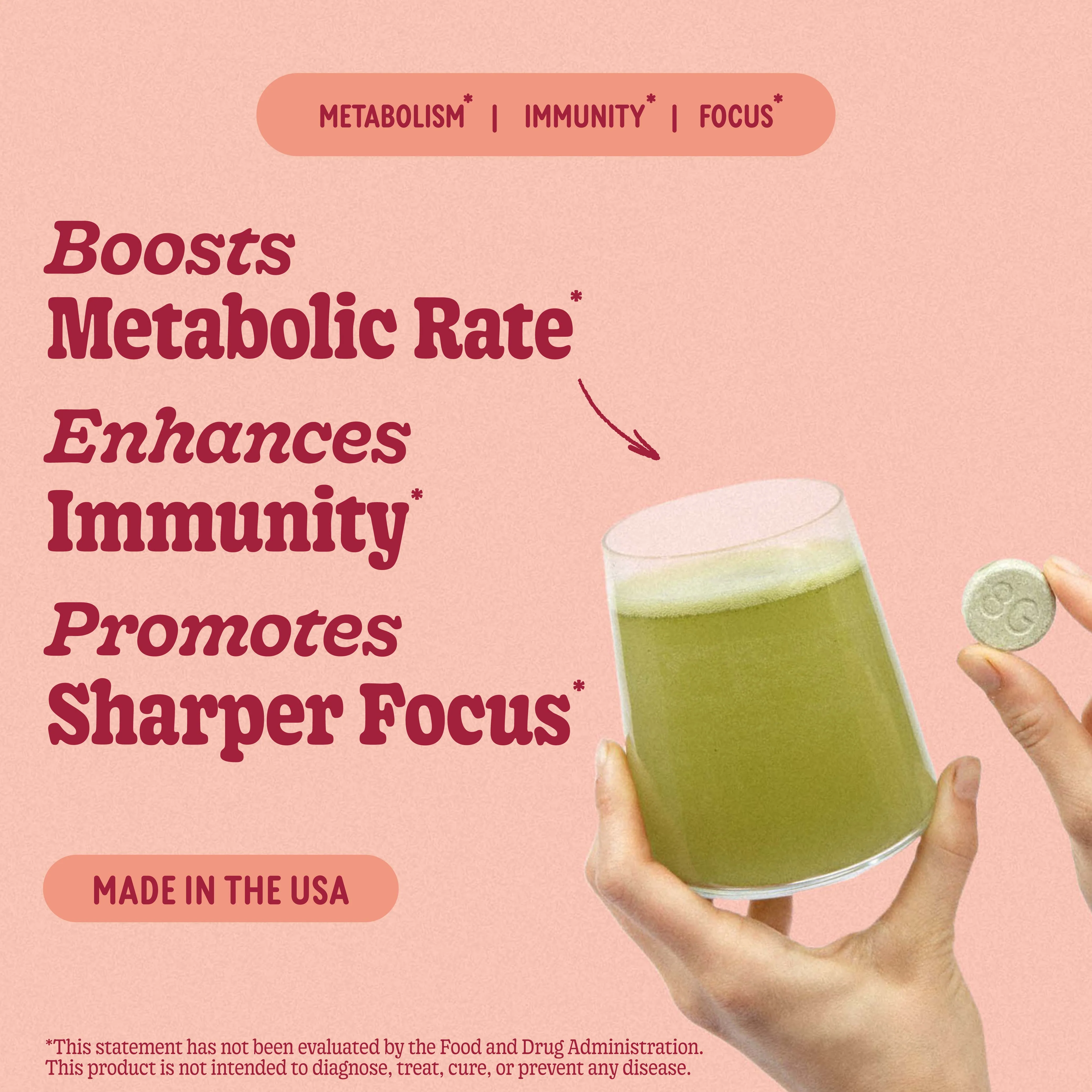 Super Greens Tablet - Peach - Image 6