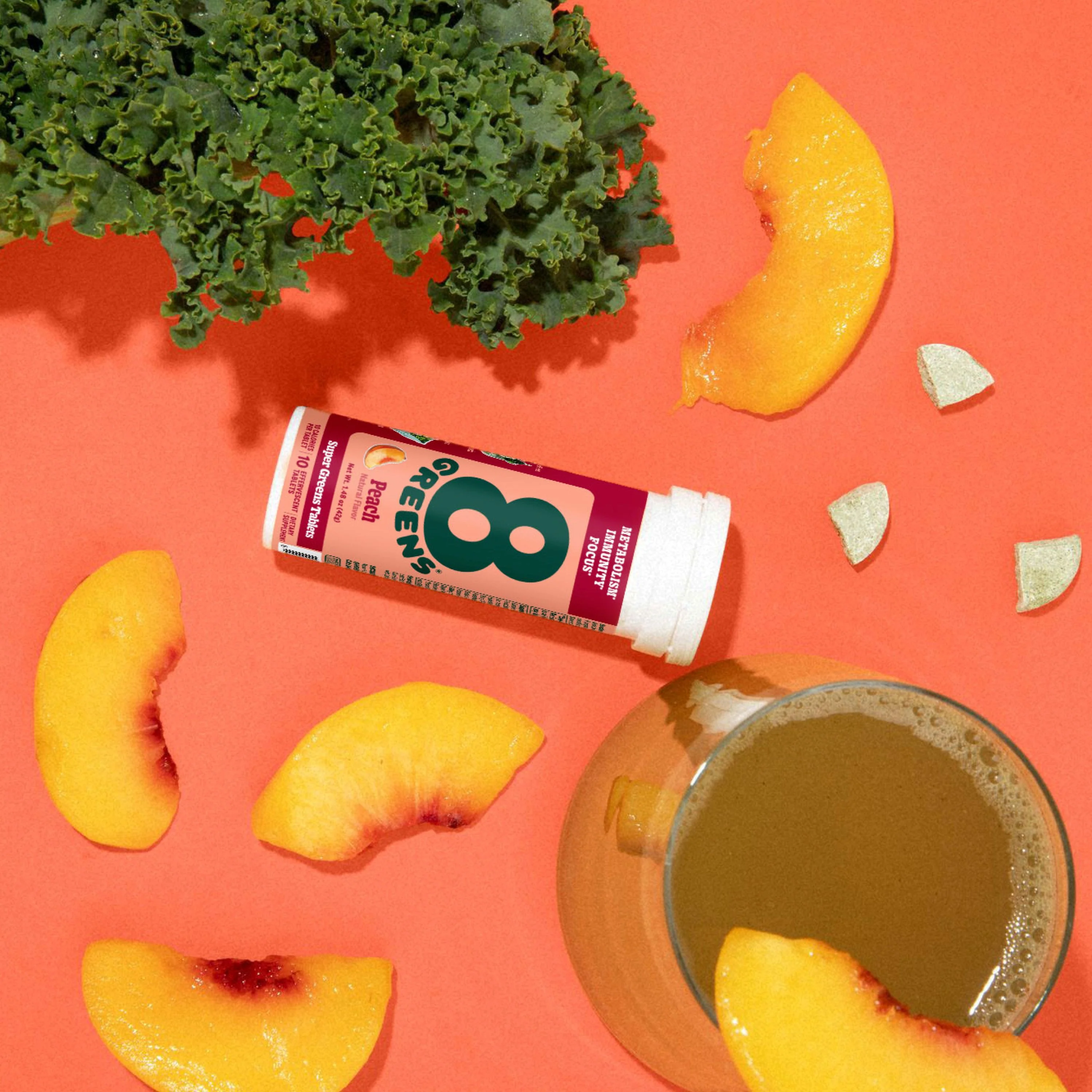 Super Greens Tablet - Peach - Image 9
