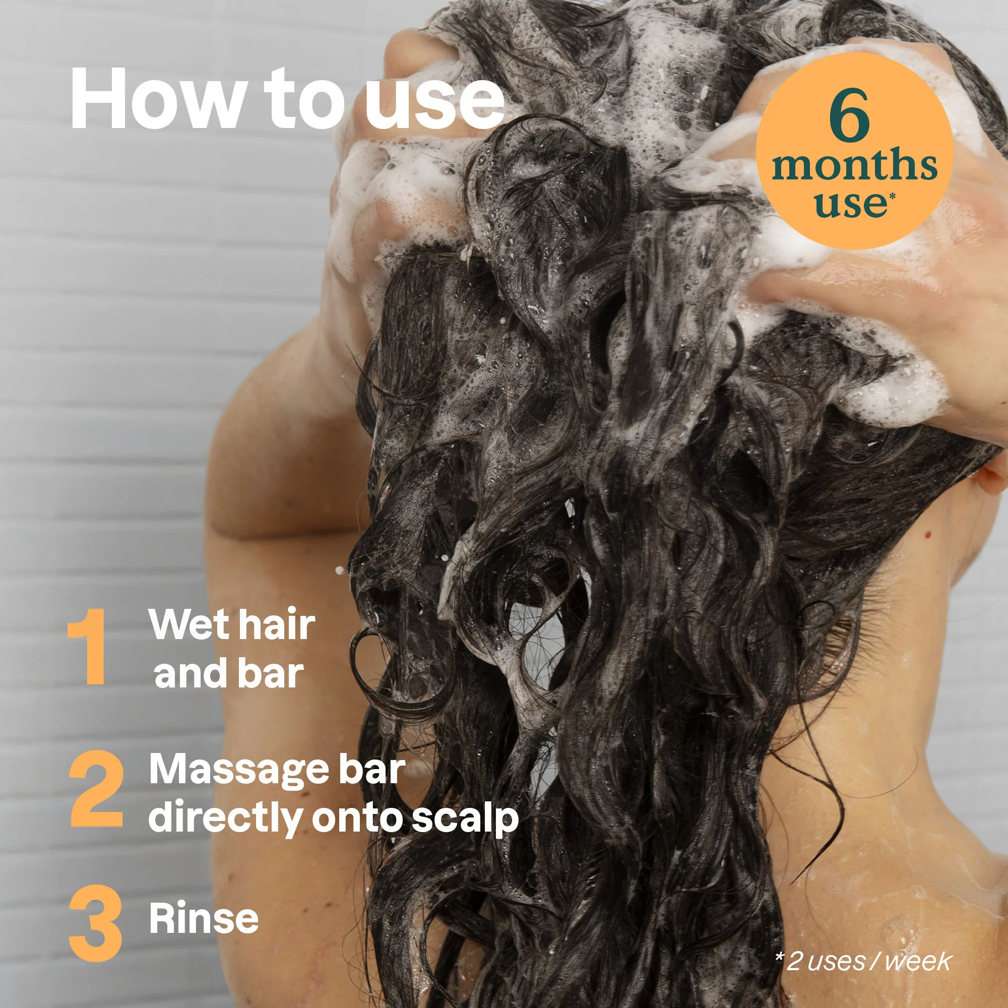 super leaves Shampoo Volume & Shine Bar - Image 5