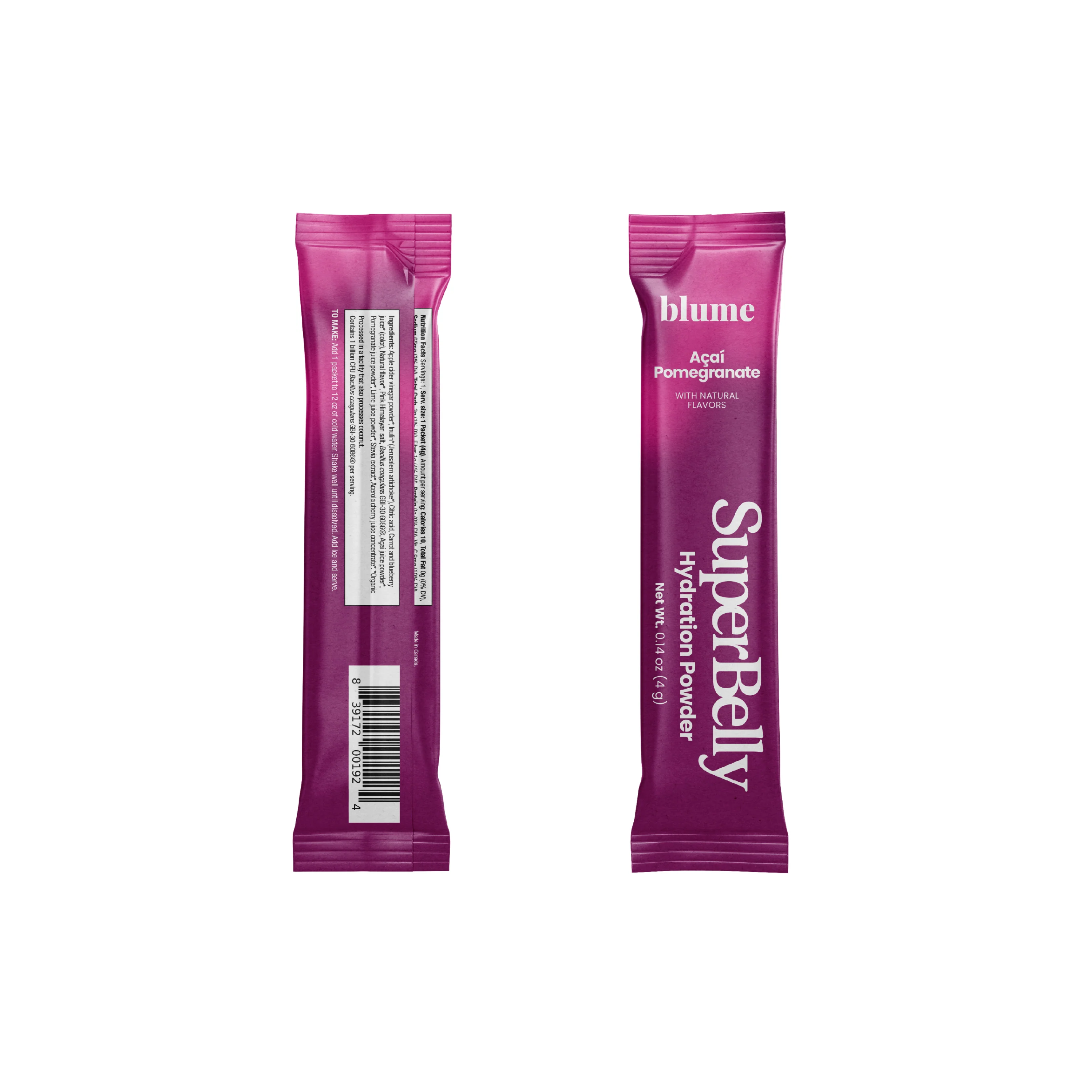 SuperBelly Gut-Building Hydration Drink Mix Powder Packets - Image 13