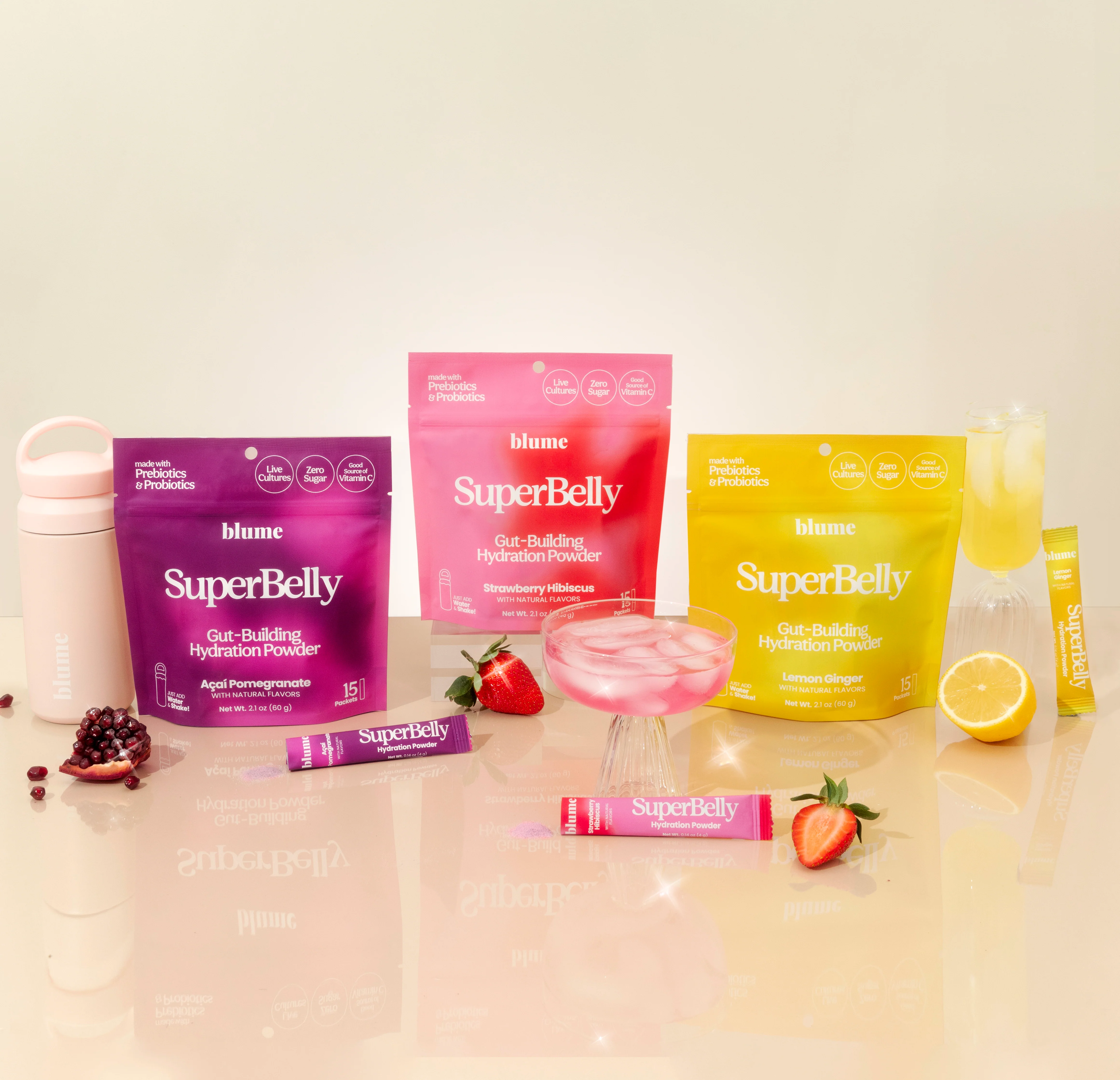 SuperBelly Gut-Building Hydration Drink Mix Powder Packets - Image 15