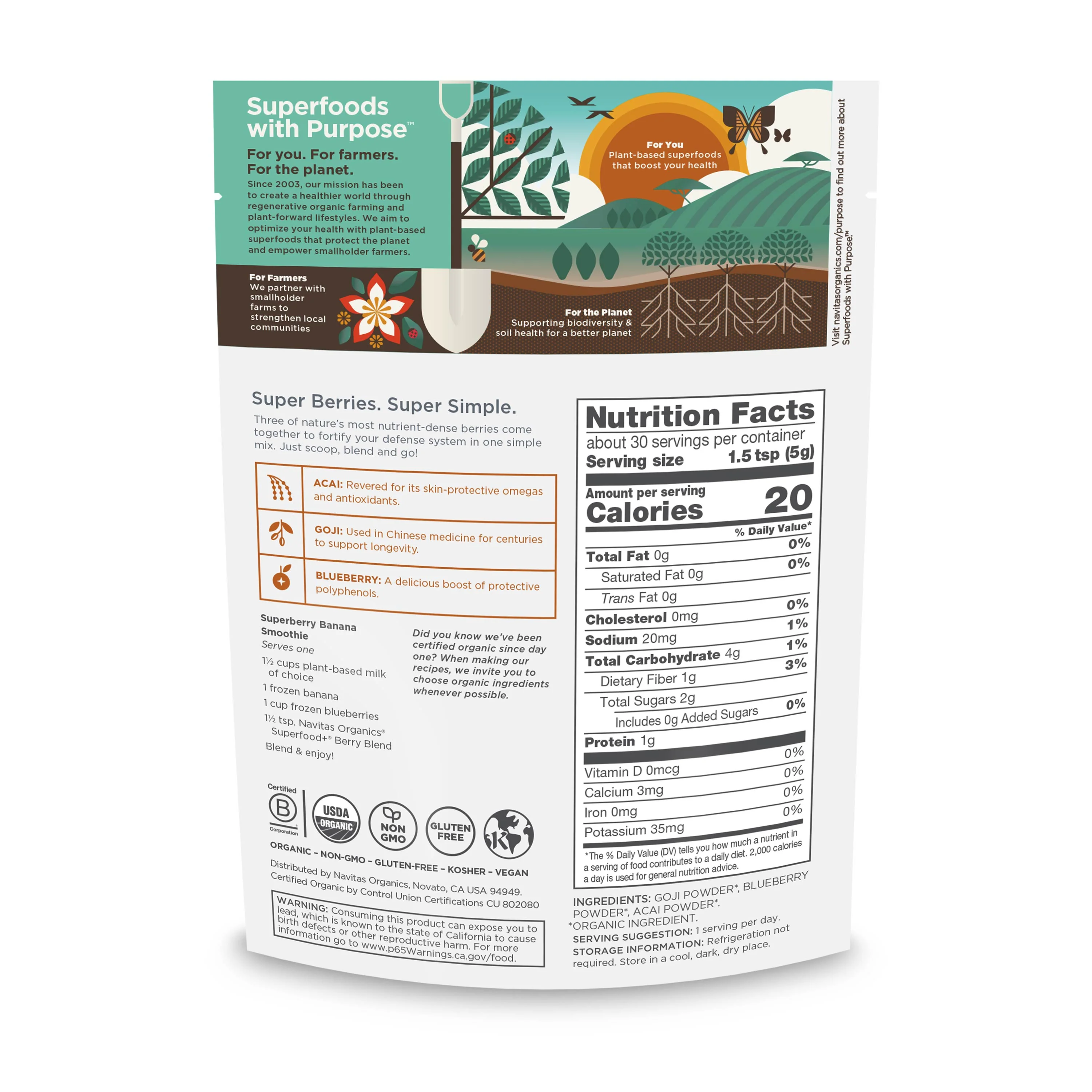 Organic Superfood+ Berry Blend - Image 3