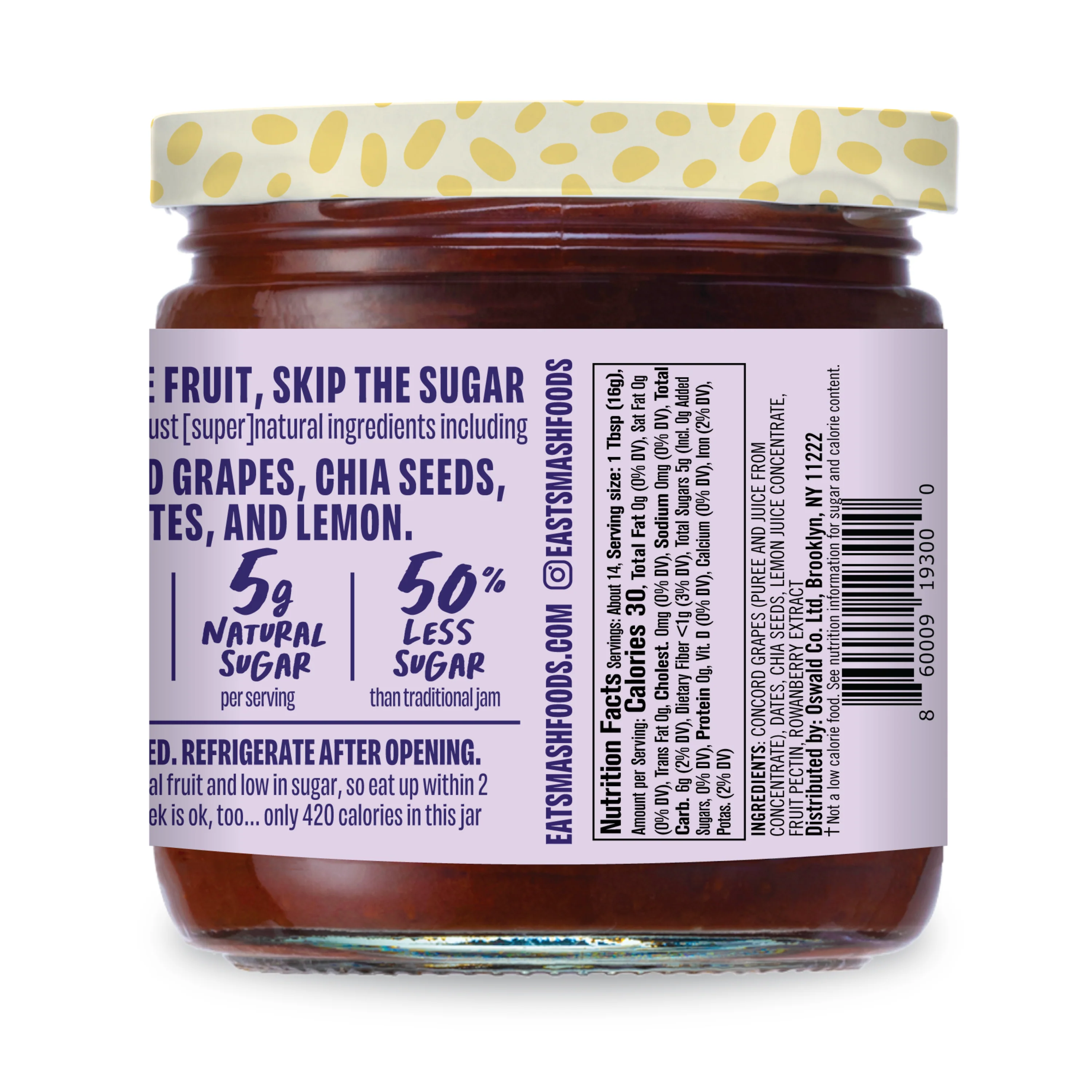 Superfood Jam - Concord Grape - Image 2