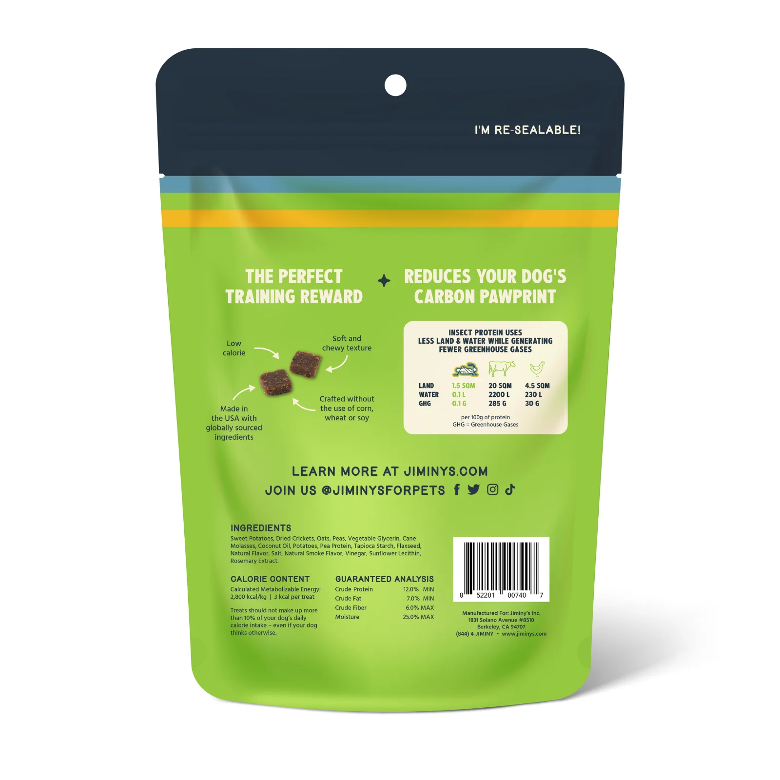 Chewy Sweet Potato & Peas Training Treats - Image 3
