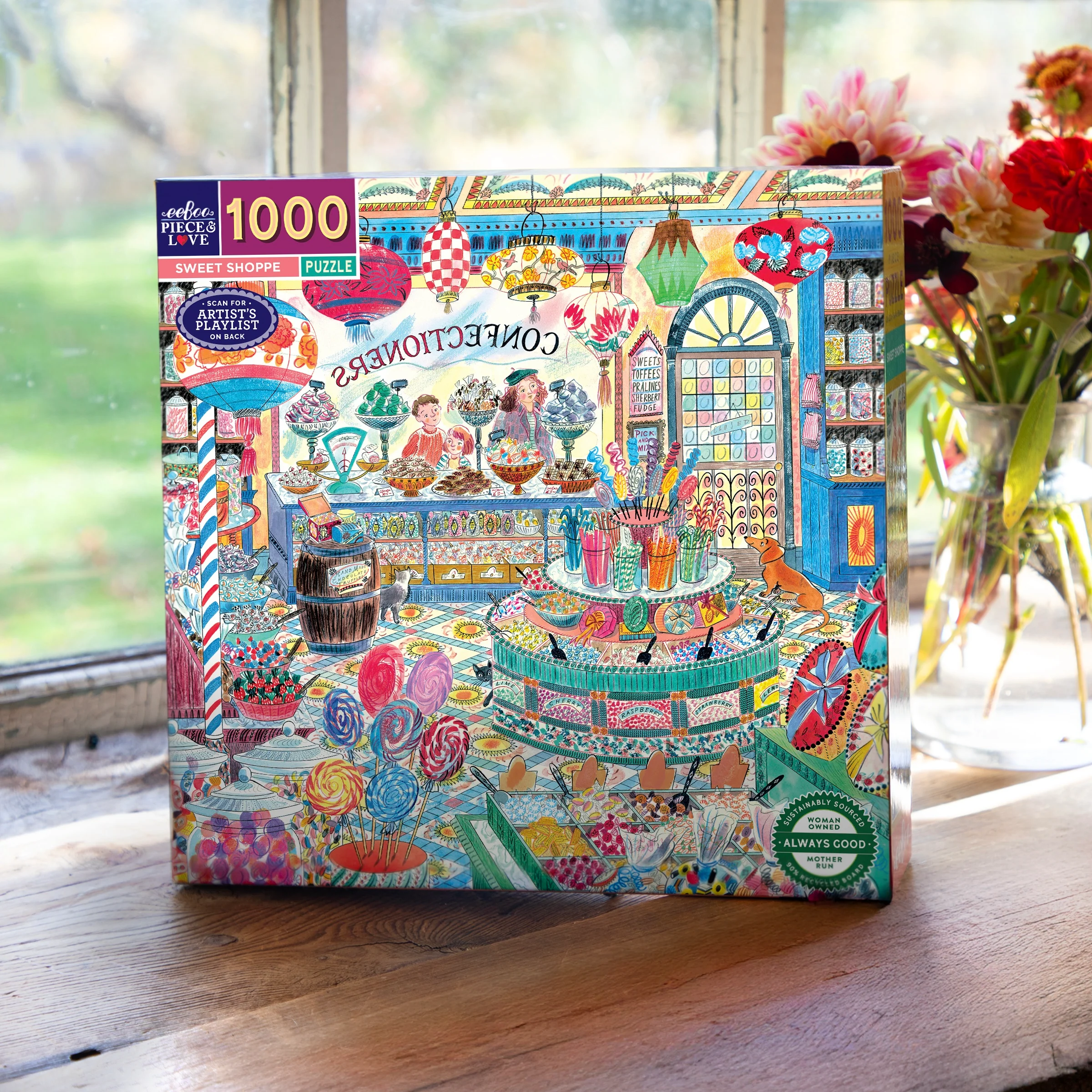 Sweet Shoppe 1000 Piece Puzzle - Image 4