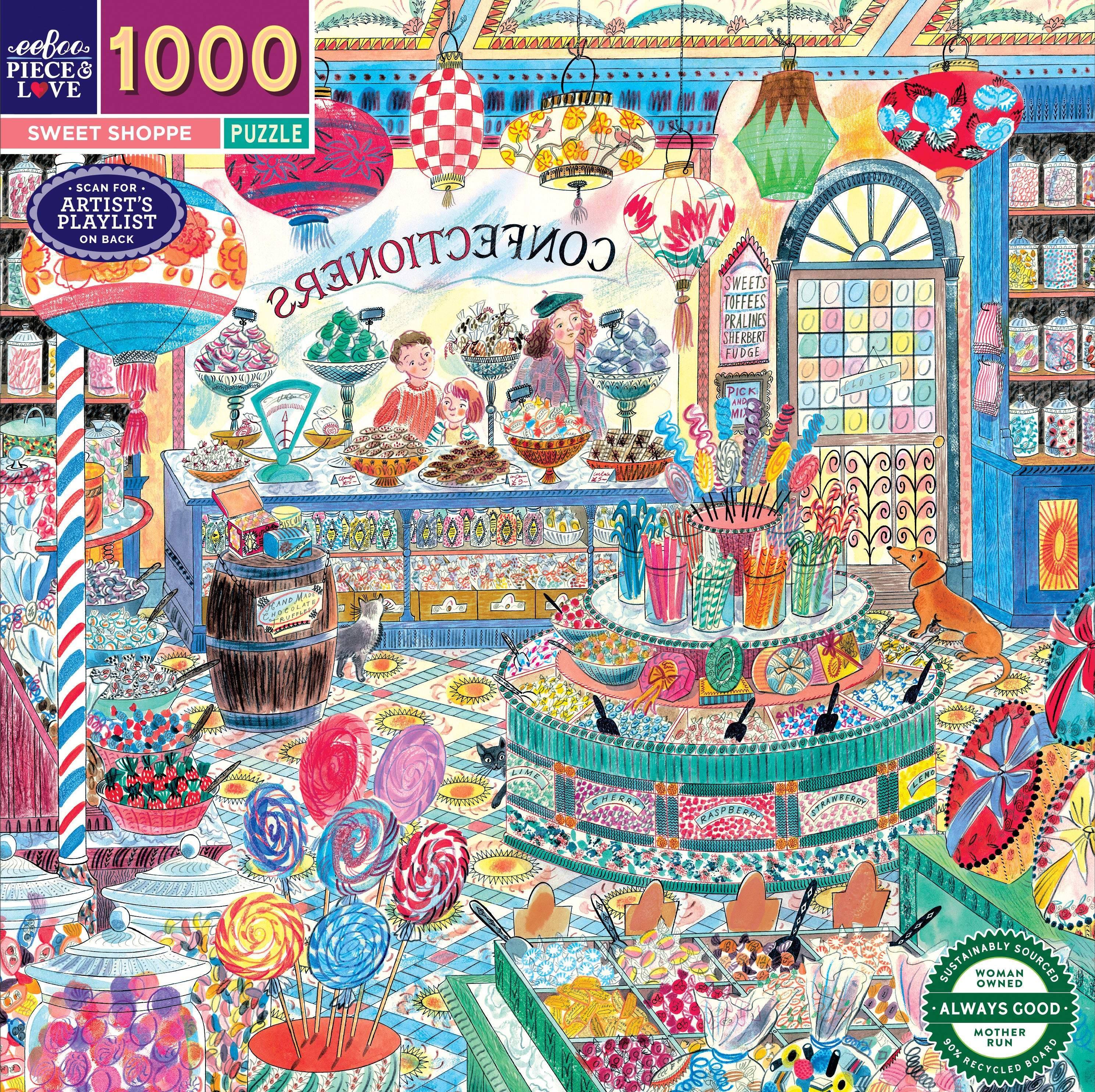 Sweet Shoppe 1000 Piece Puzzle - Image 5