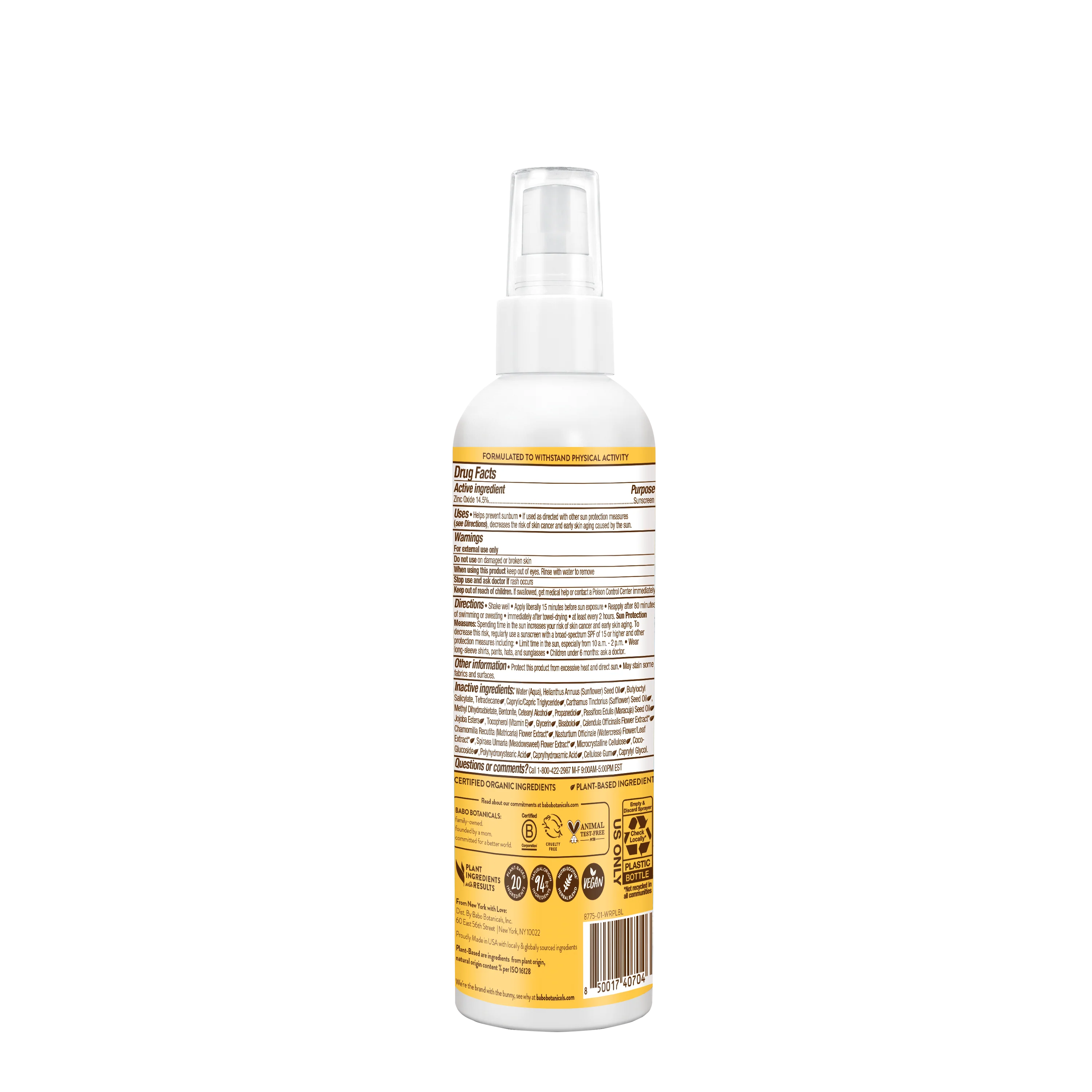 Swim & Sport Mineral Spray - SPF 30 - Image 2
