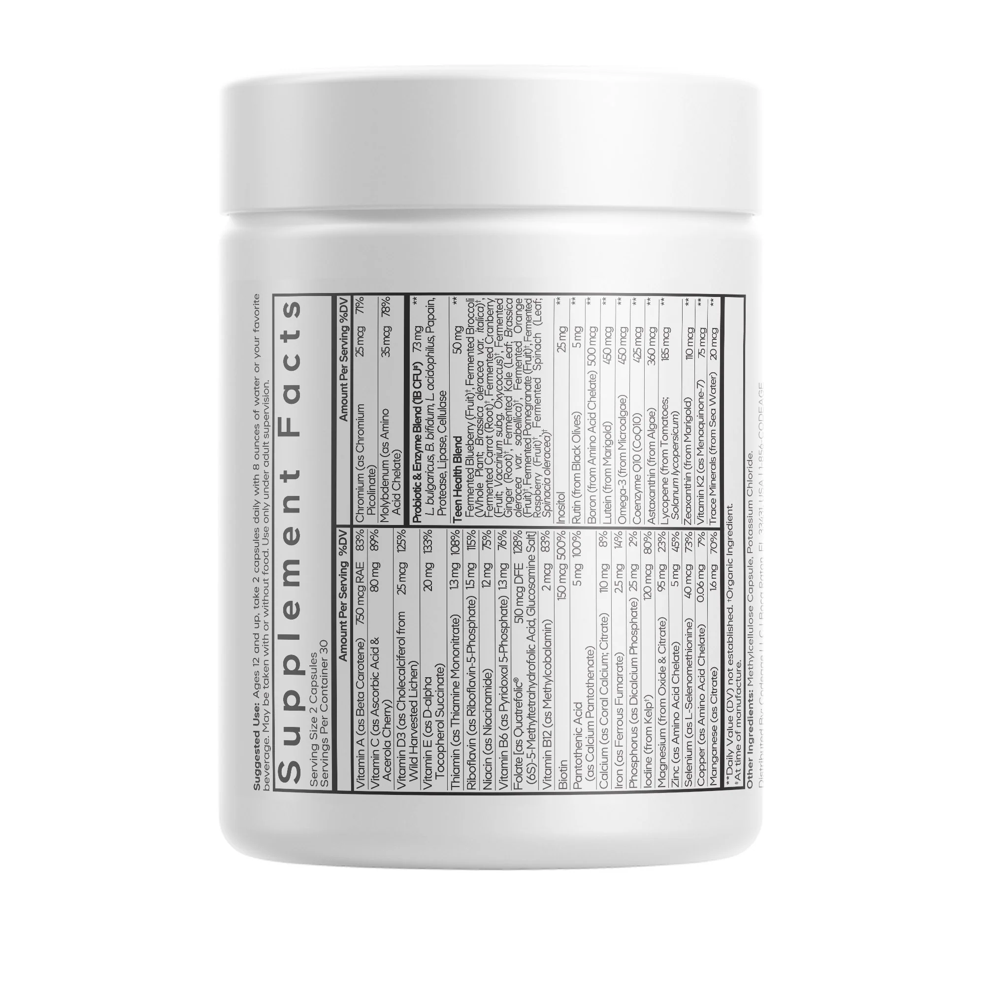Teens Fermented Multivitamin - Image 2
