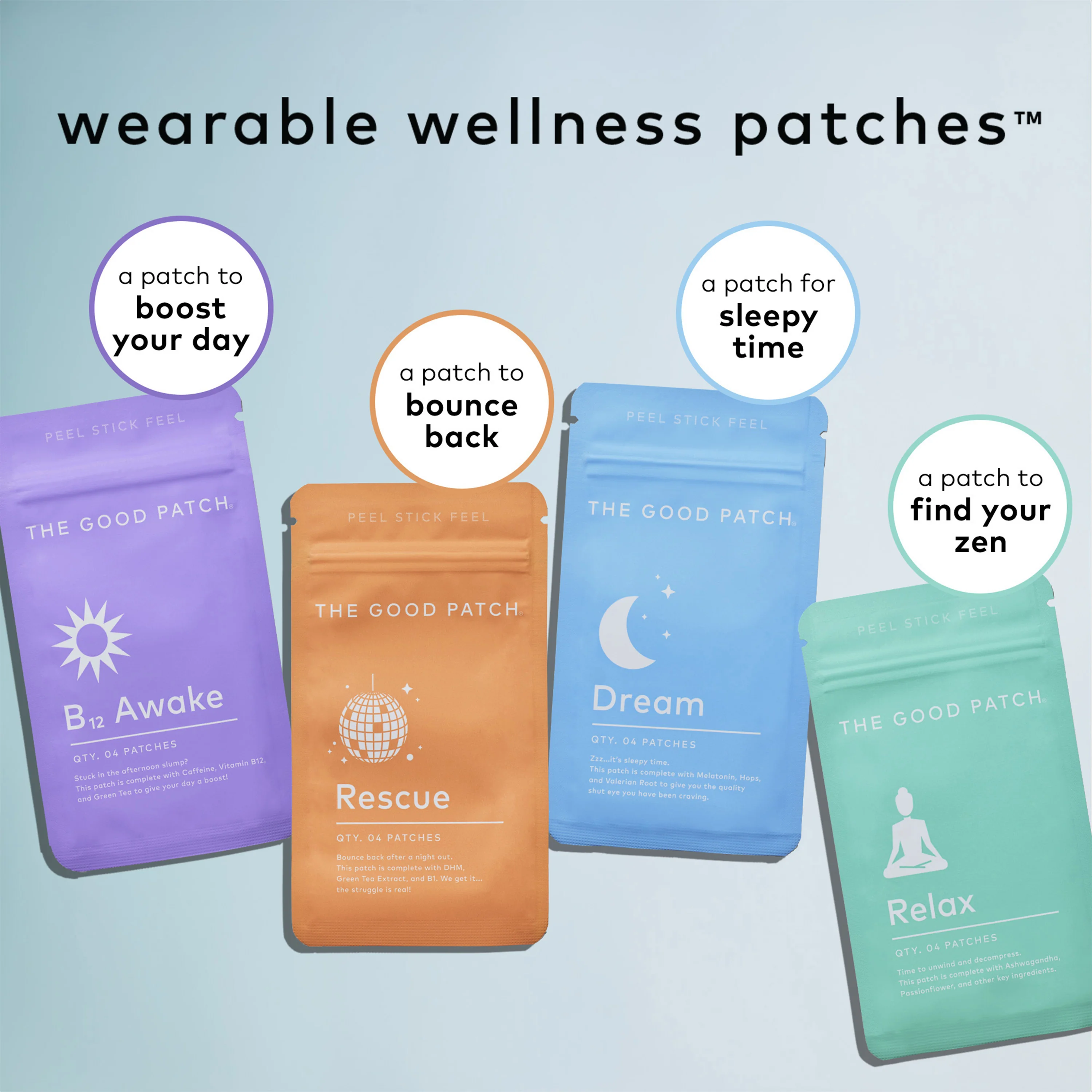 Wearable Wellness Patches - The Essentials Set - Image 7